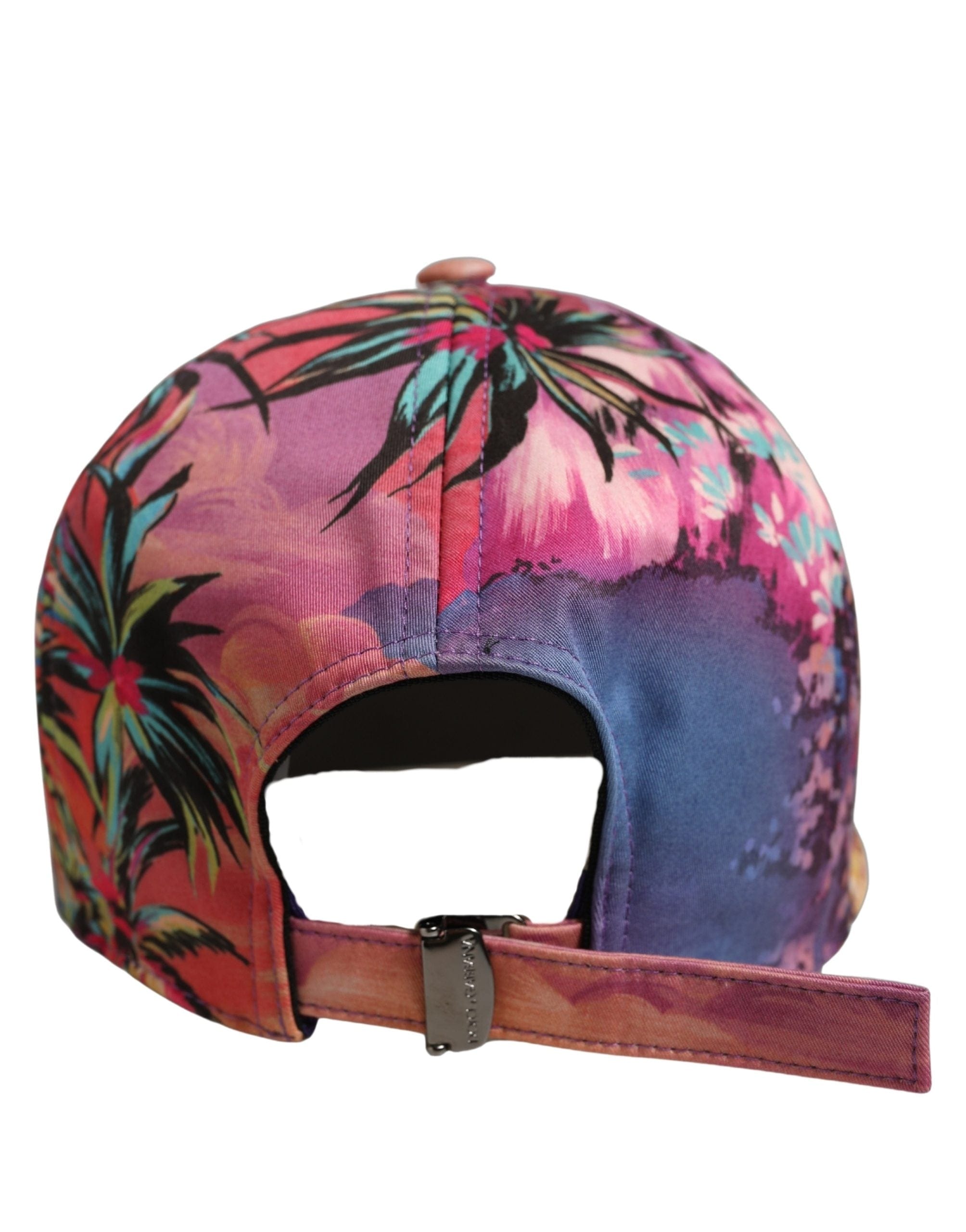 Dolce & Gabbana Multicolor Tropical Themed Baseball Capello Women's Hat
