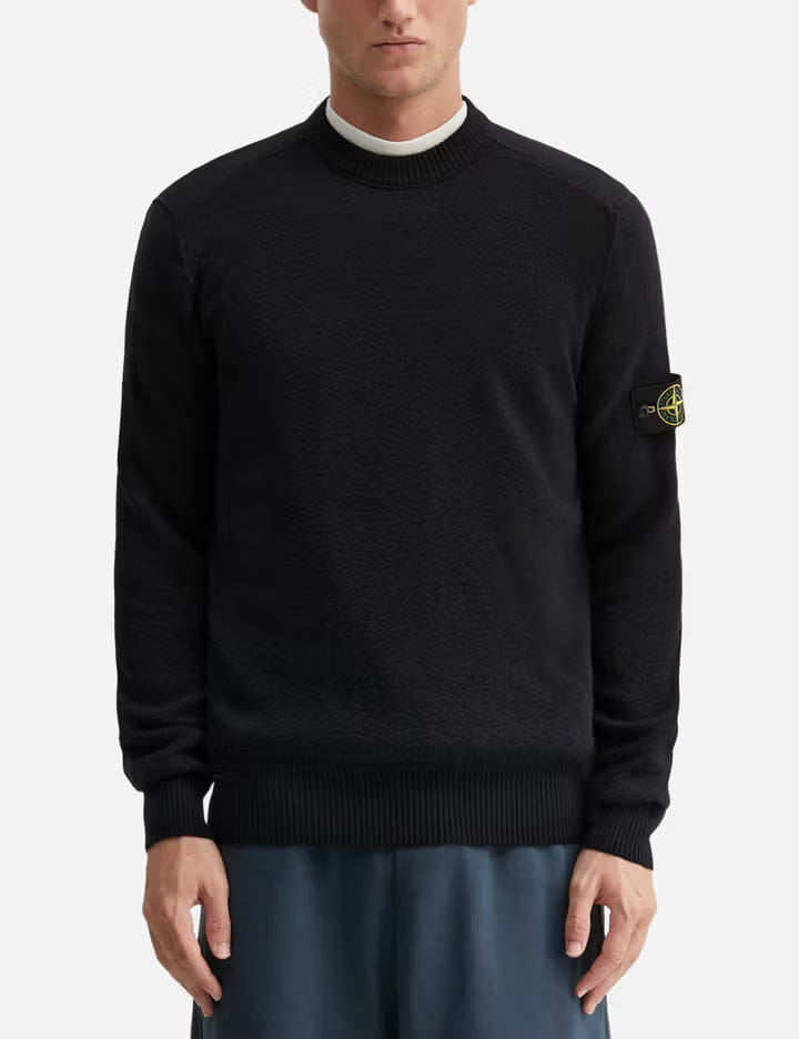 Stone Island Textured Wool Sweater