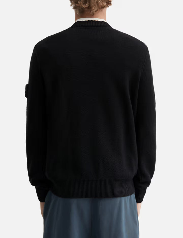 Stone Island Textured Wool Sweater