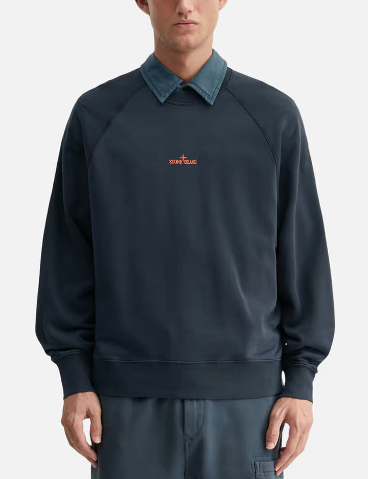 Stone Island Cotton Fleece Sweatshirt