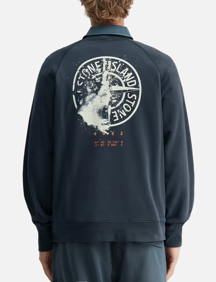 Stone Island Cotton Fleece Sweatshirt