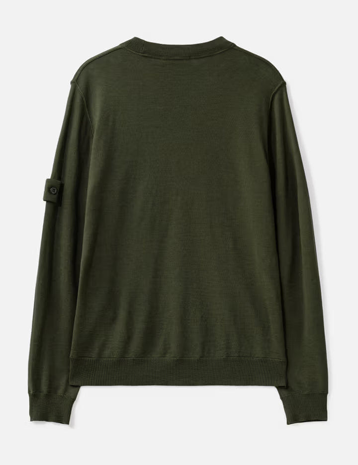 Stone Island Light Pure RWS Wool S.I. Ghost Sweater