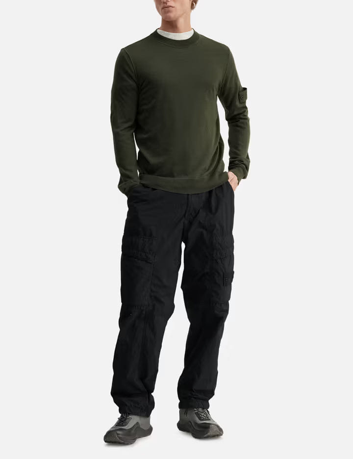 Stone Island Light Pure RWS Wool S.I. Ghost Sweater