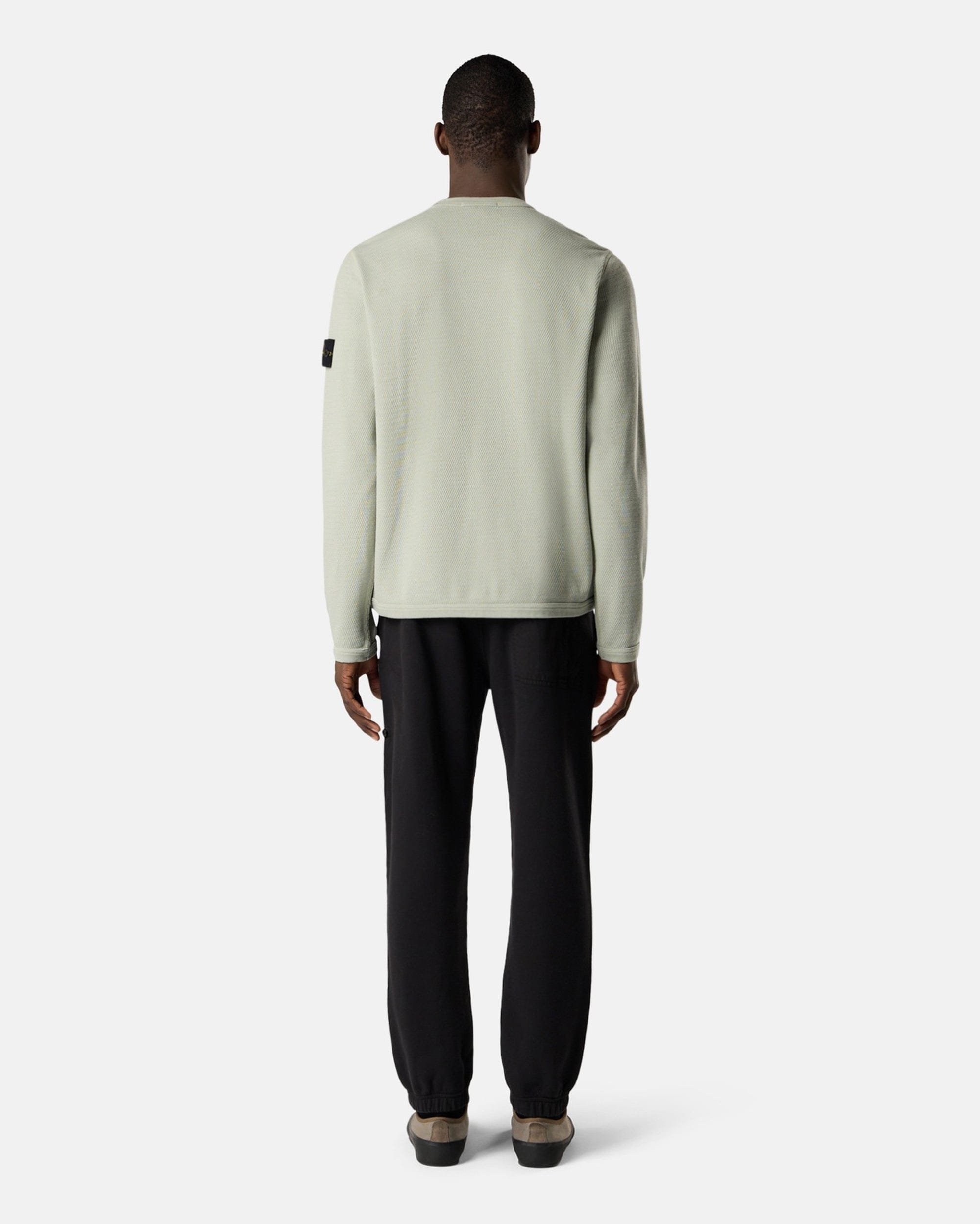 Stone Island Sudadera Stone Island Mesh Stitch para hombre
