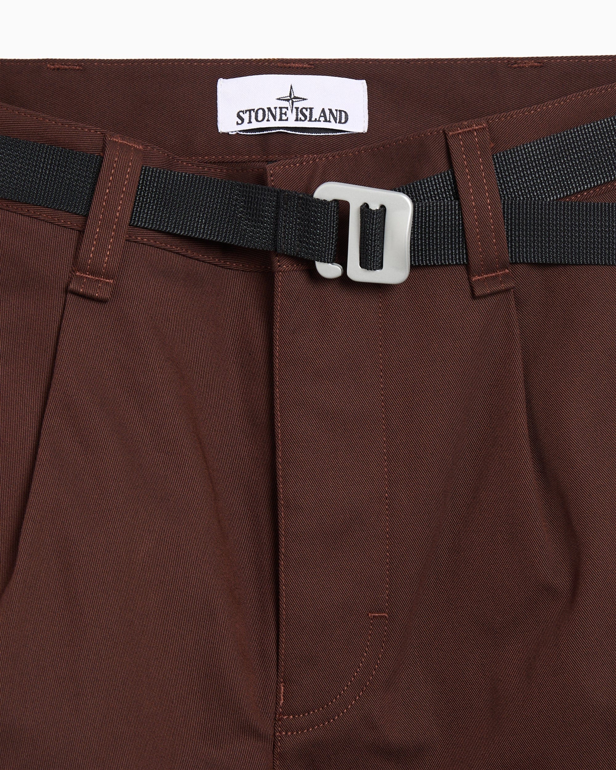 Stone Island Pantalones chinos Stone Island Strech Gabardine Marina para hombre