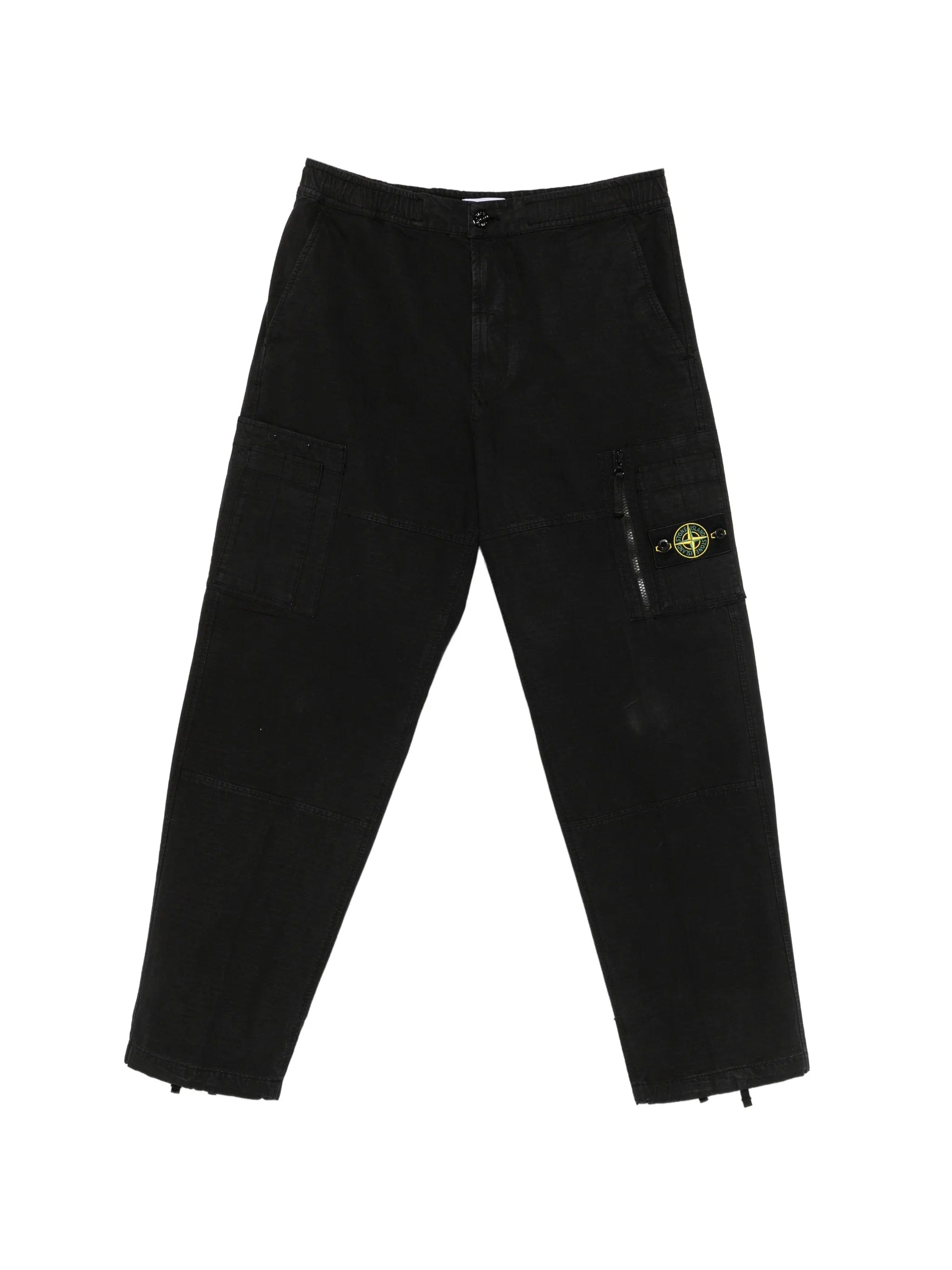 Stone Island logo - patch cargo pants