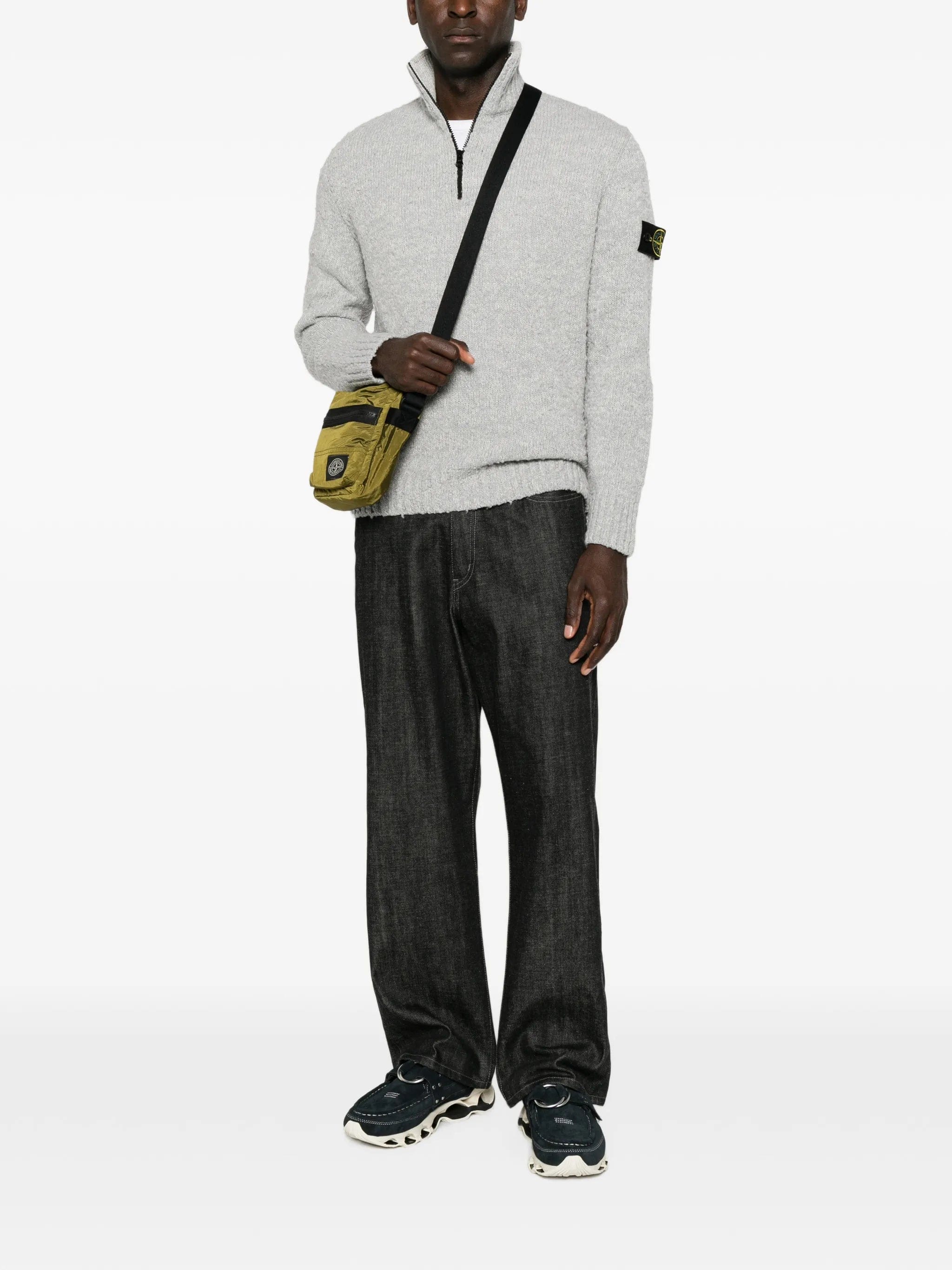 Stone Island quarter - zip sweater