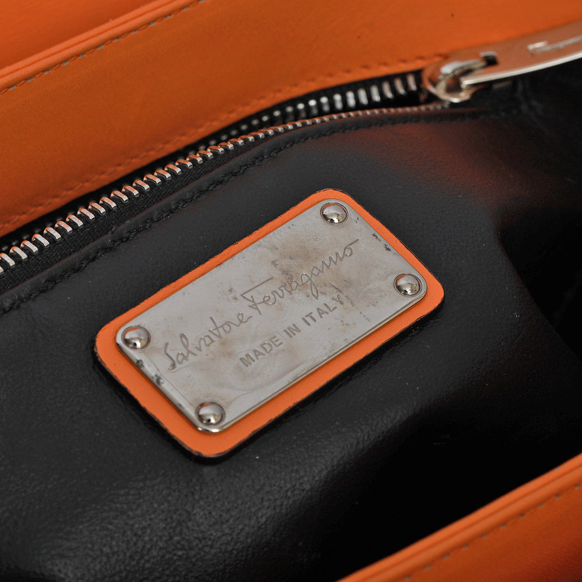 Salvatore Ferragamo Leather Shoulder Bag Small