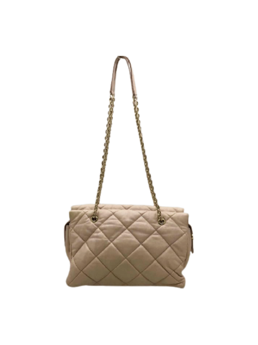 Salvatore Ferragamo Blush Pink Quilted Shoulder Bag