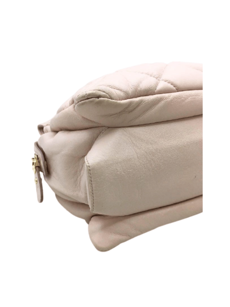 Salvatore Ferragamo Blush Pink Quilted Shoulder Bag