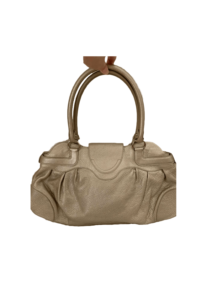 Salvatore Ferragamo Marisa Mercury Nappa Leather Shoulder Bag