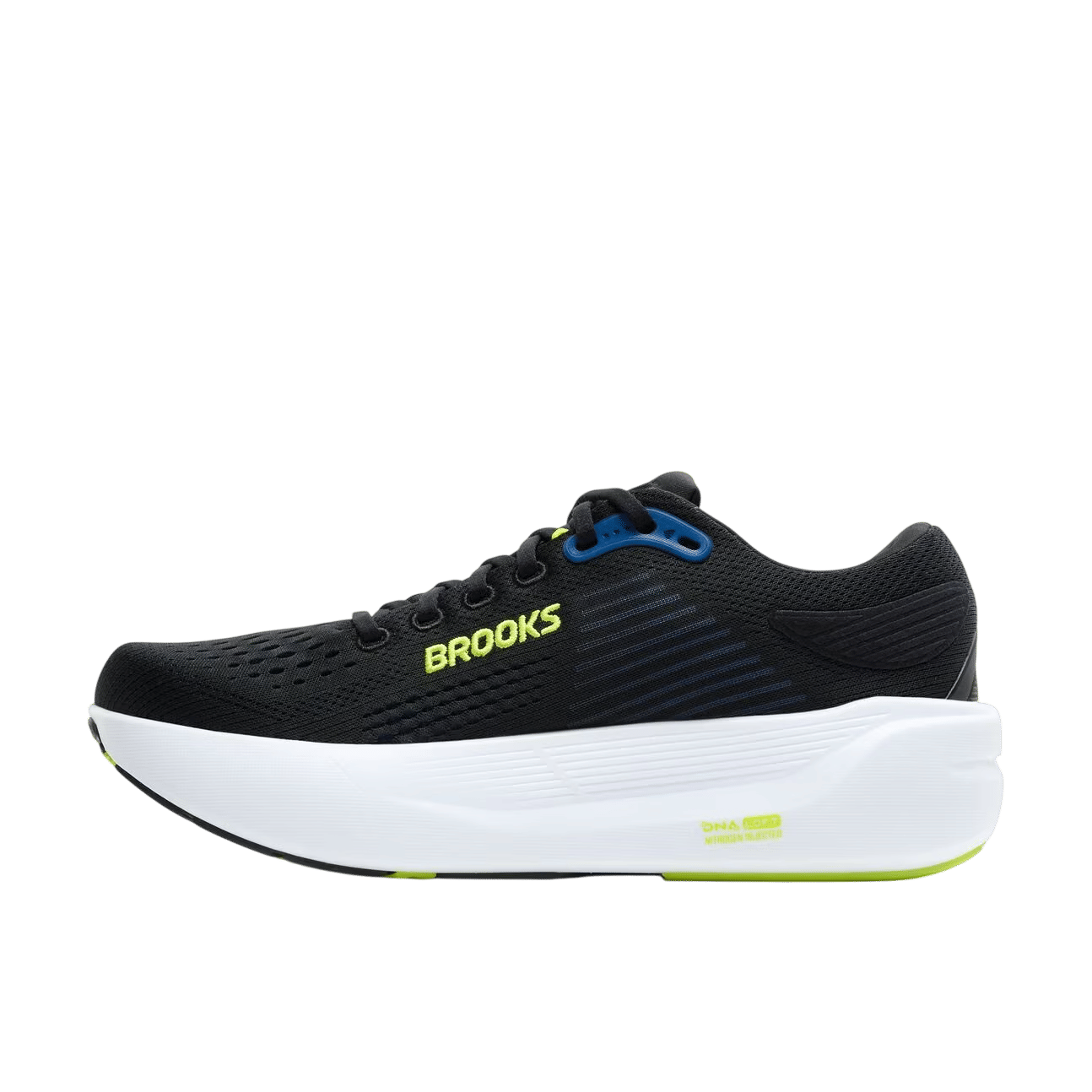 Brooks Running Brooks Ghost Max 3 Black Navy Acid Lime