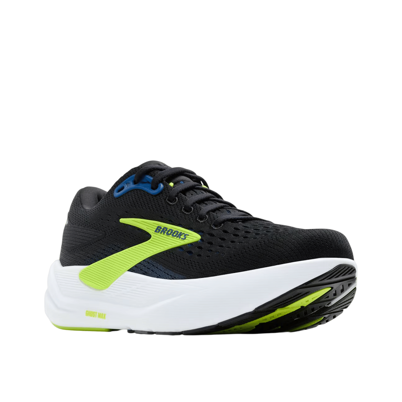 Brooks Running Brooks Ghost Max 3 Black Navy Acid Lime