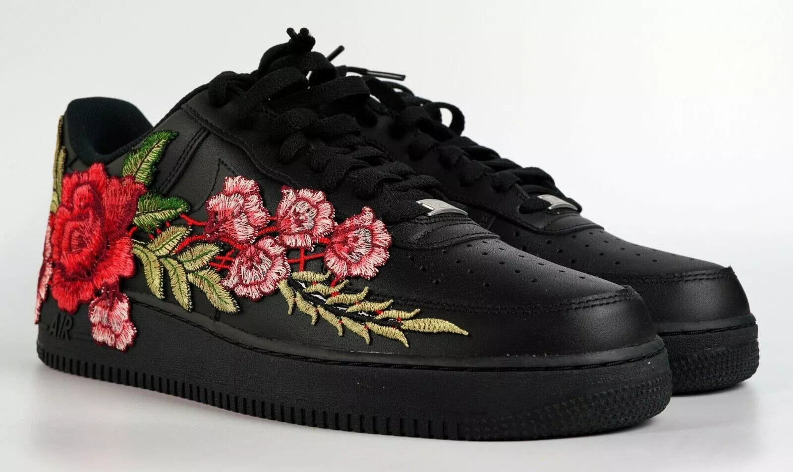 Mdcustoms Embroided Rose Black Af1