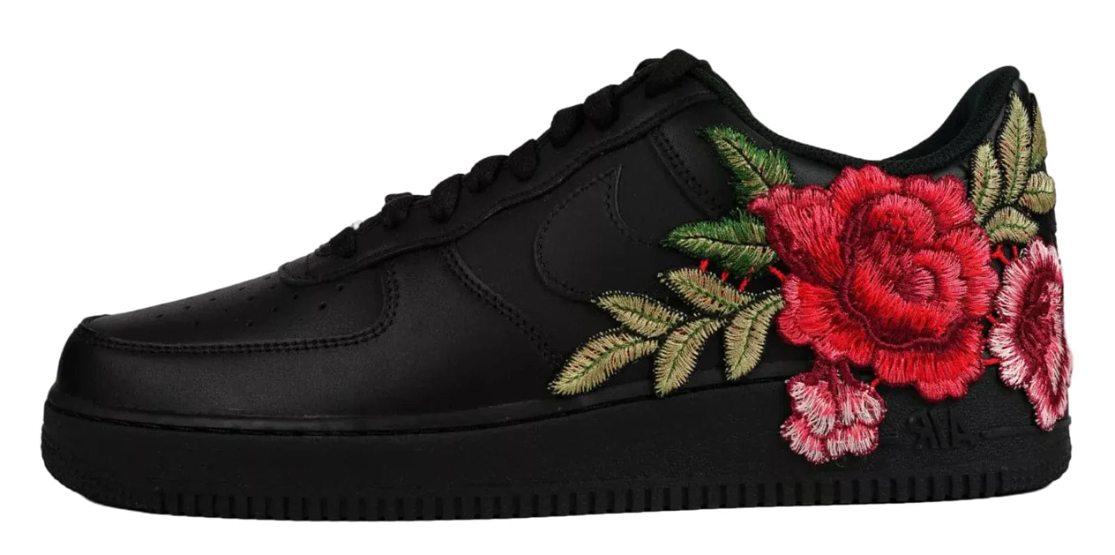 Mdcustoms Embroided Rose Black Af1 V2