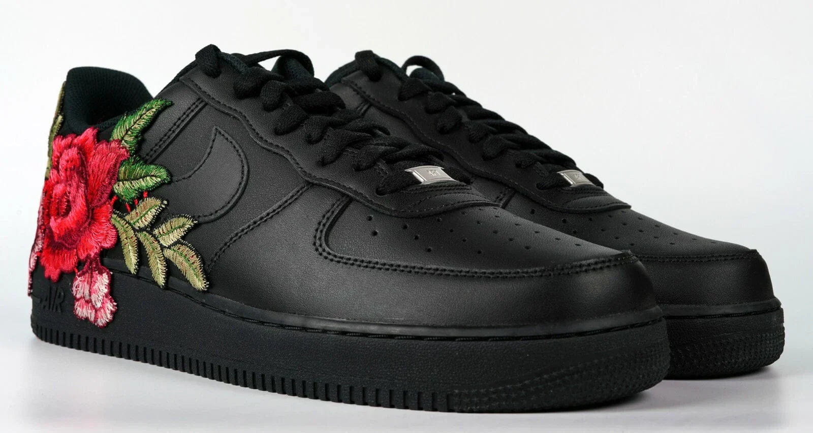 Mdcustoms Embroided Rose Black Af1 V2