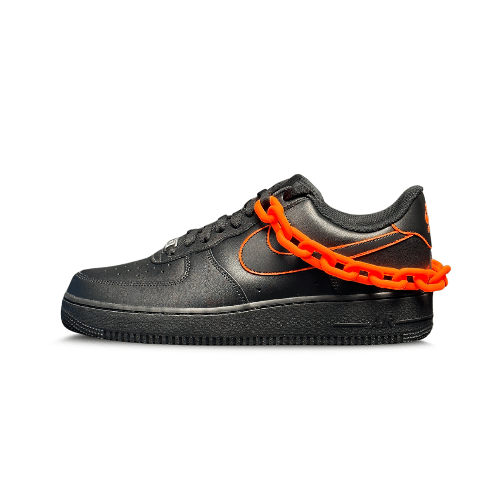 Mdcustoms FLAMING ORANGE LINKUP AF1
