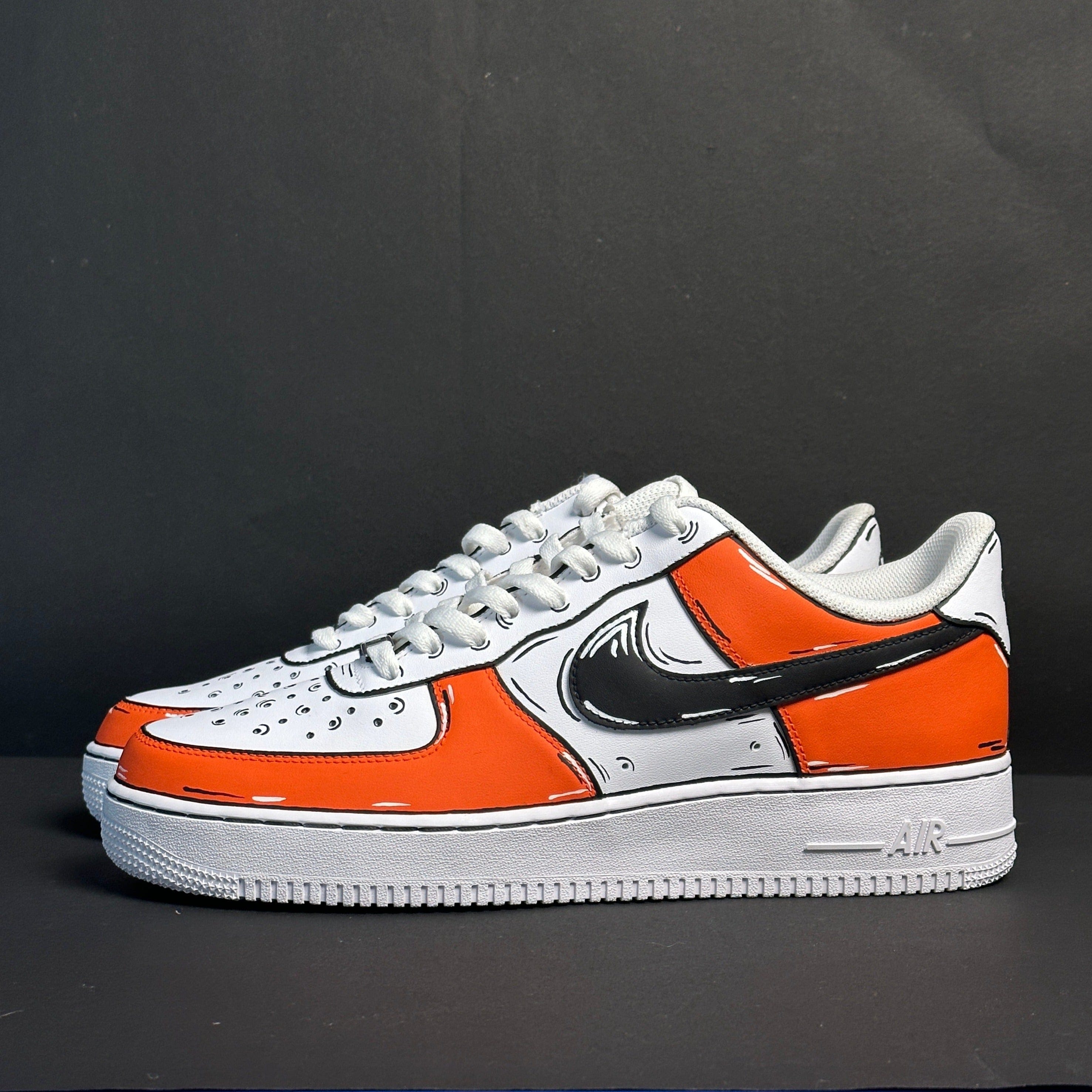 Mdcustoms ORANGE COMICBOOK AF1