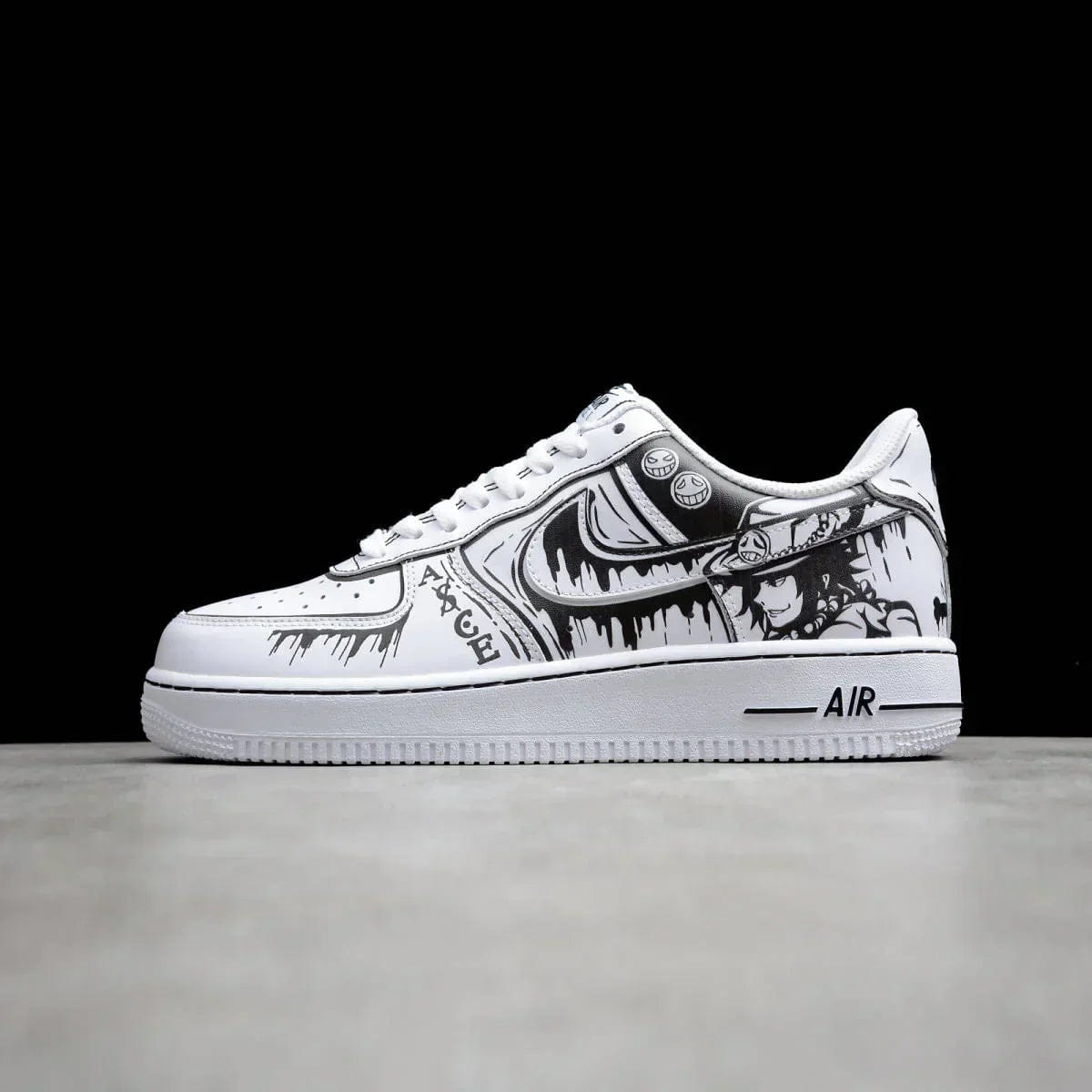 Mdcustoms One Piece AF1 B&W
