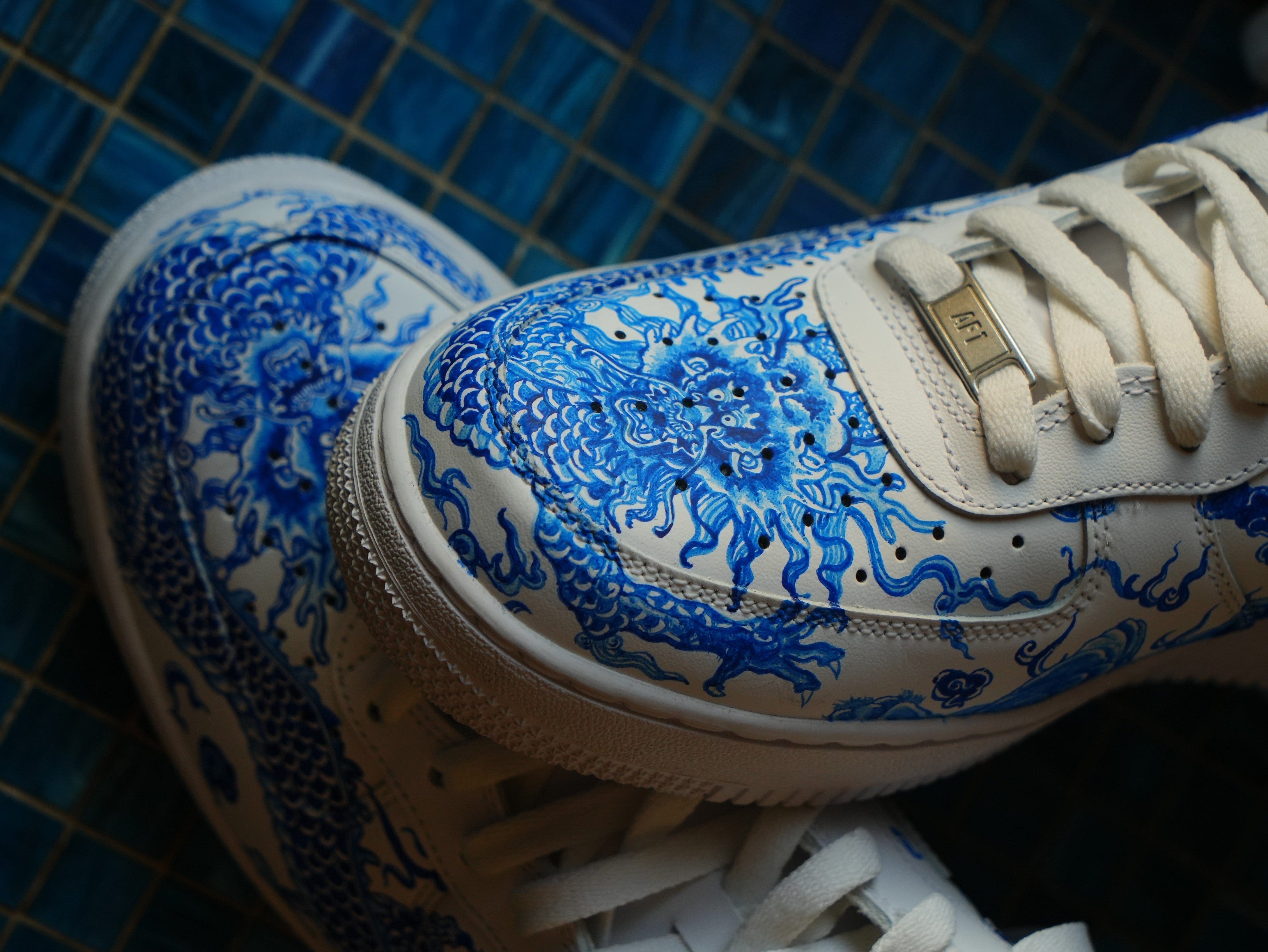 Mdcustoms BLUE DRAGON AF1