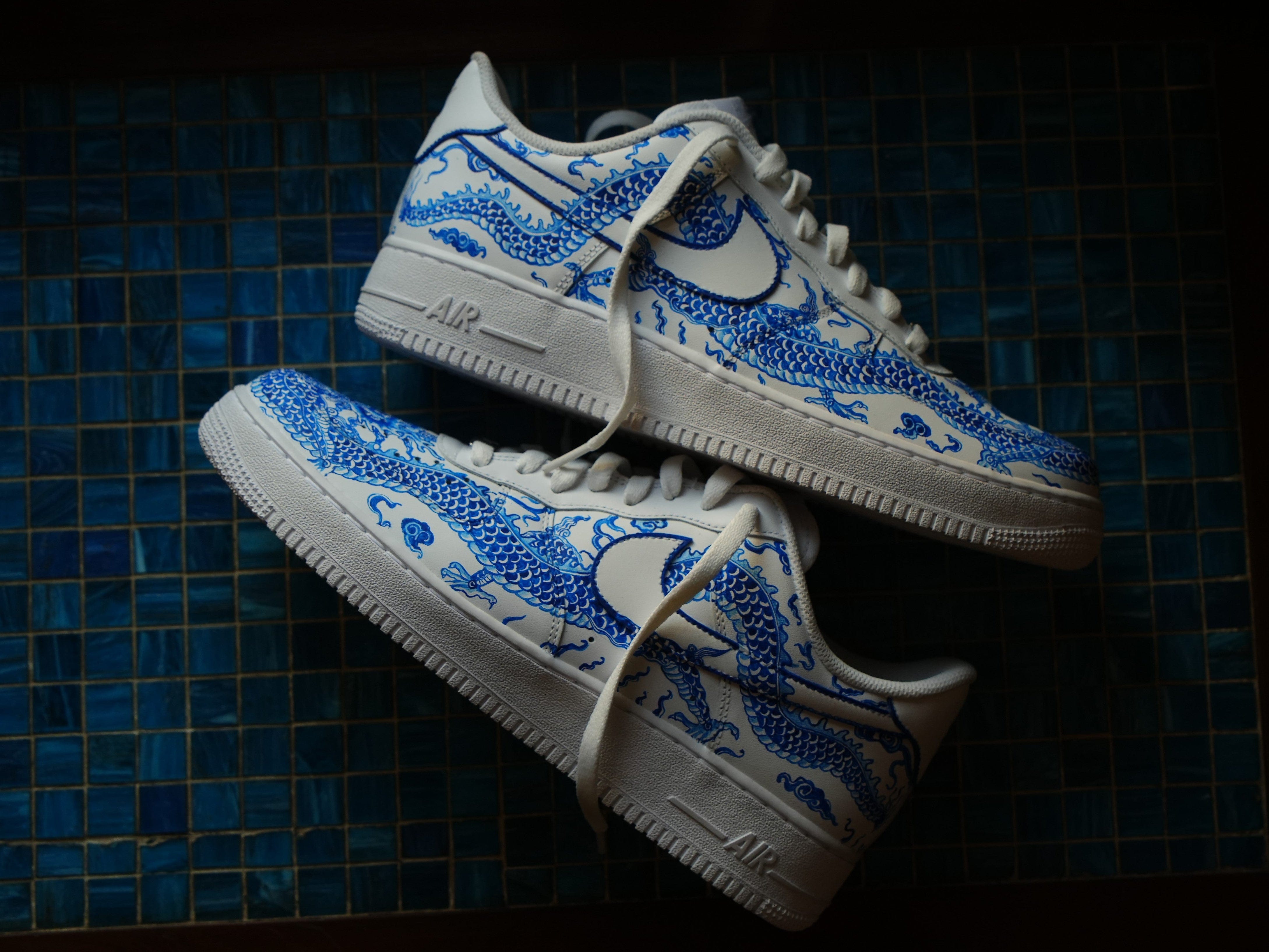 Mdcustoms BLUE DRAGON AF1