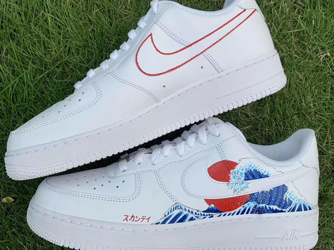 Mdcustoms THE GREAT WAVE AF1