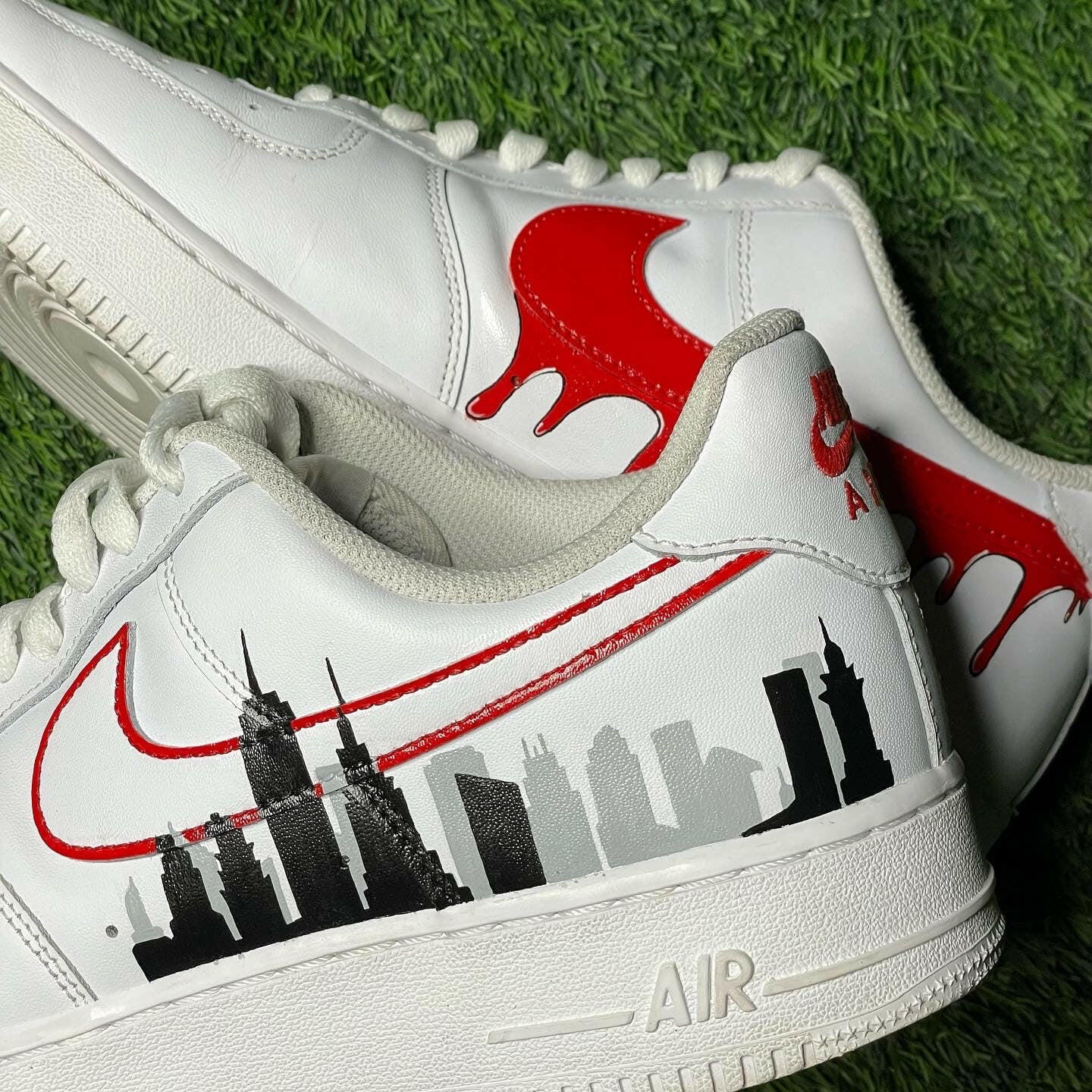 Mdcustoms NYC SKYLINE AF1
