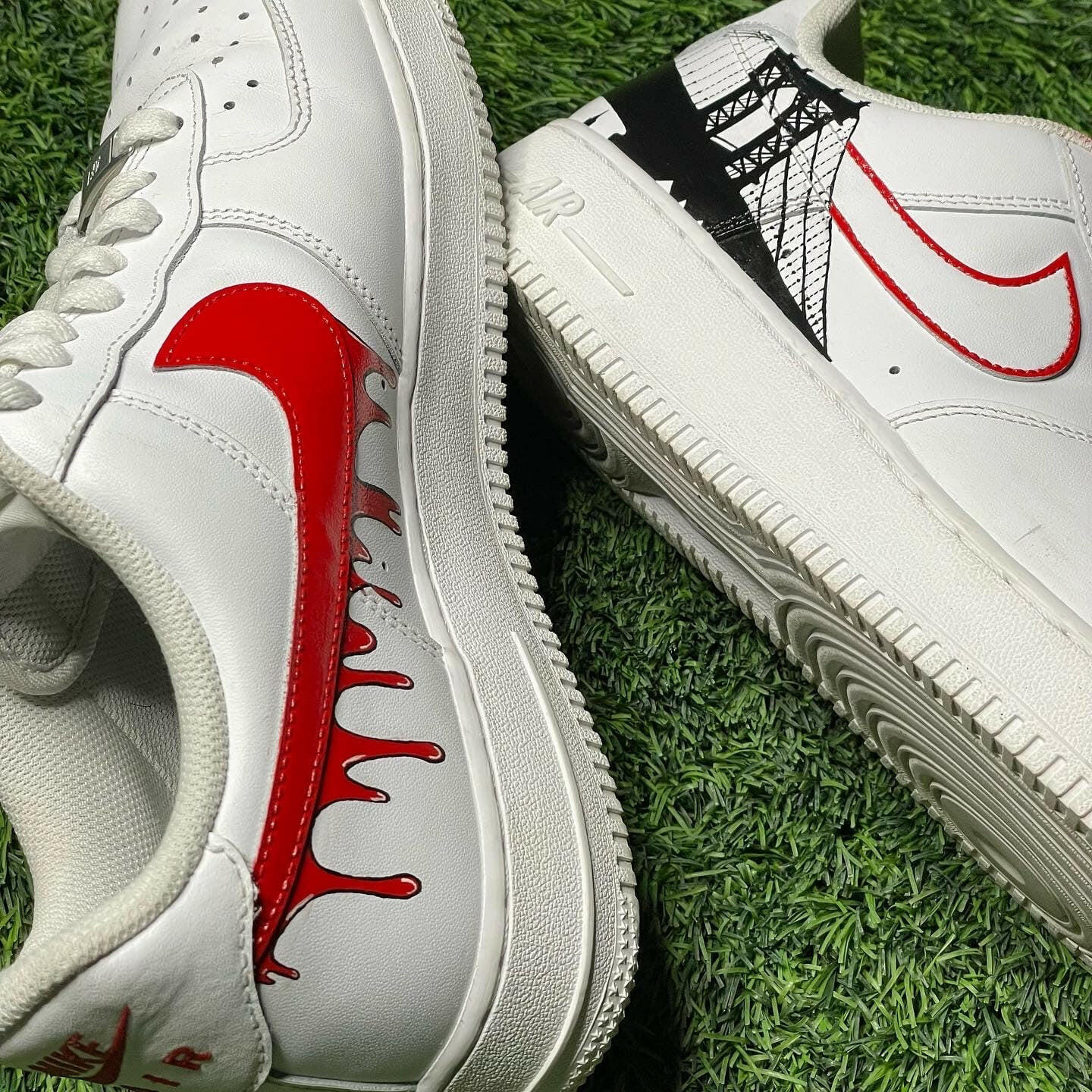 Mdcustoms NYC SKYLINE AF1