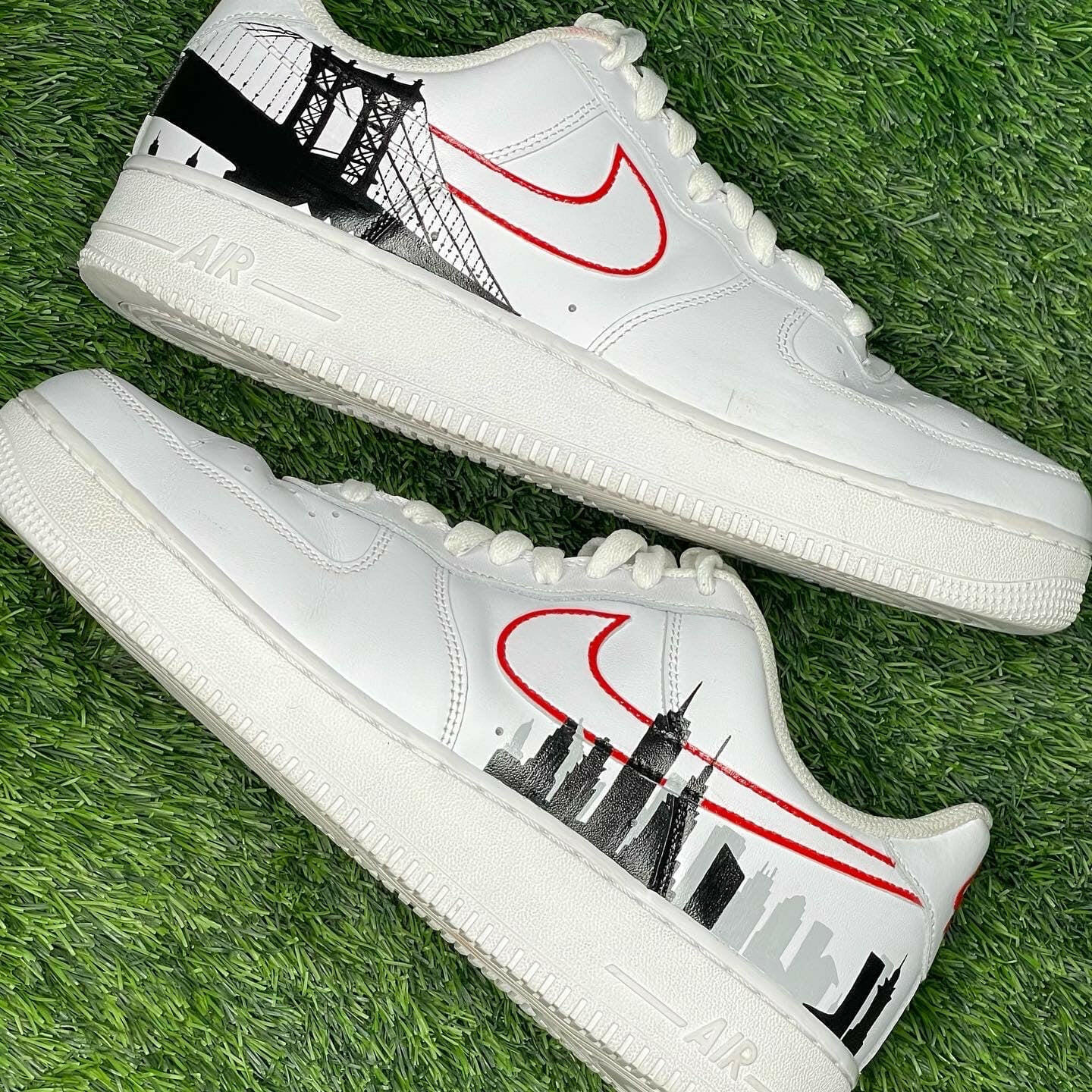 Mdcustoms NYC SKYLINE AF1
