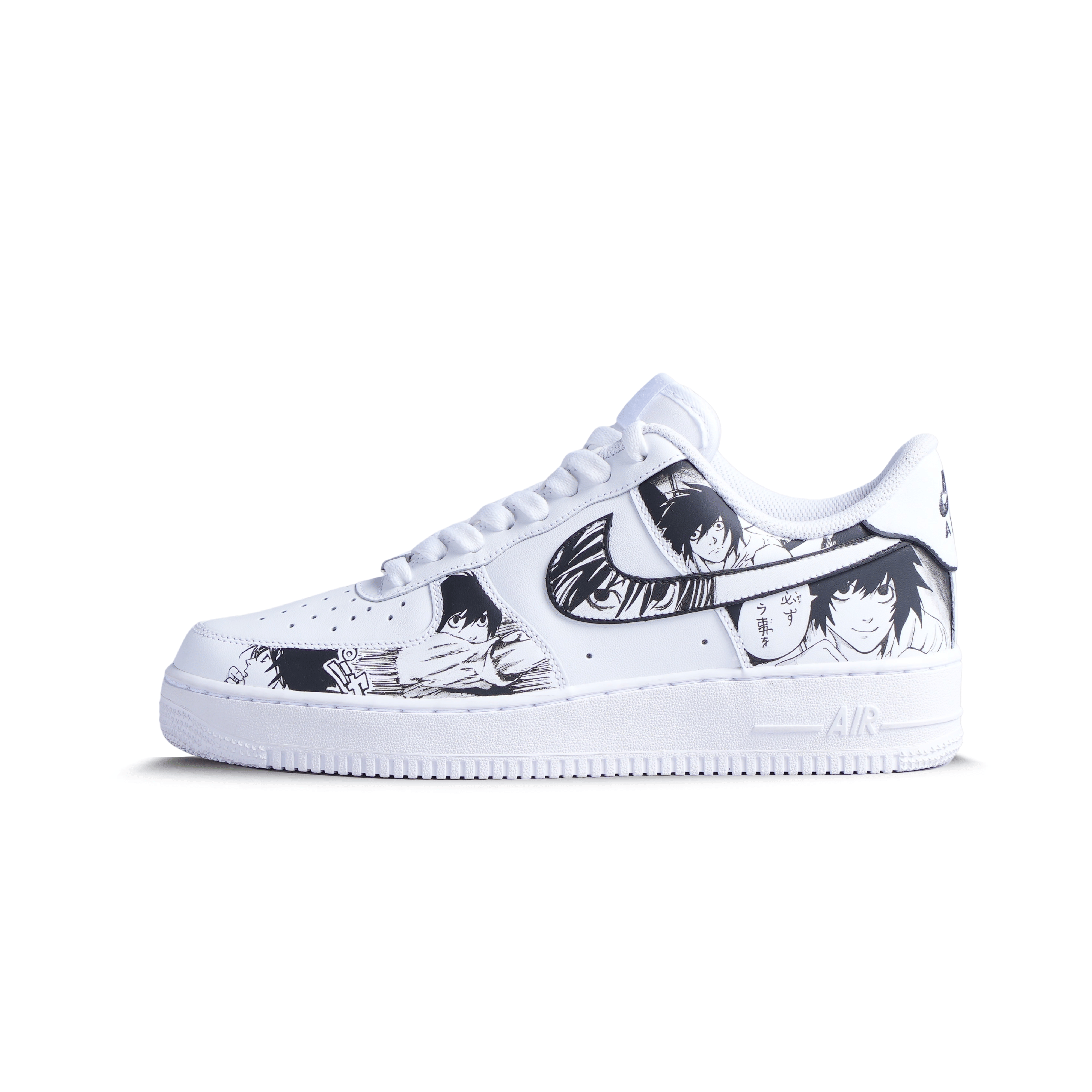 Mdcustoms BLACK DEATH NOTE AF1