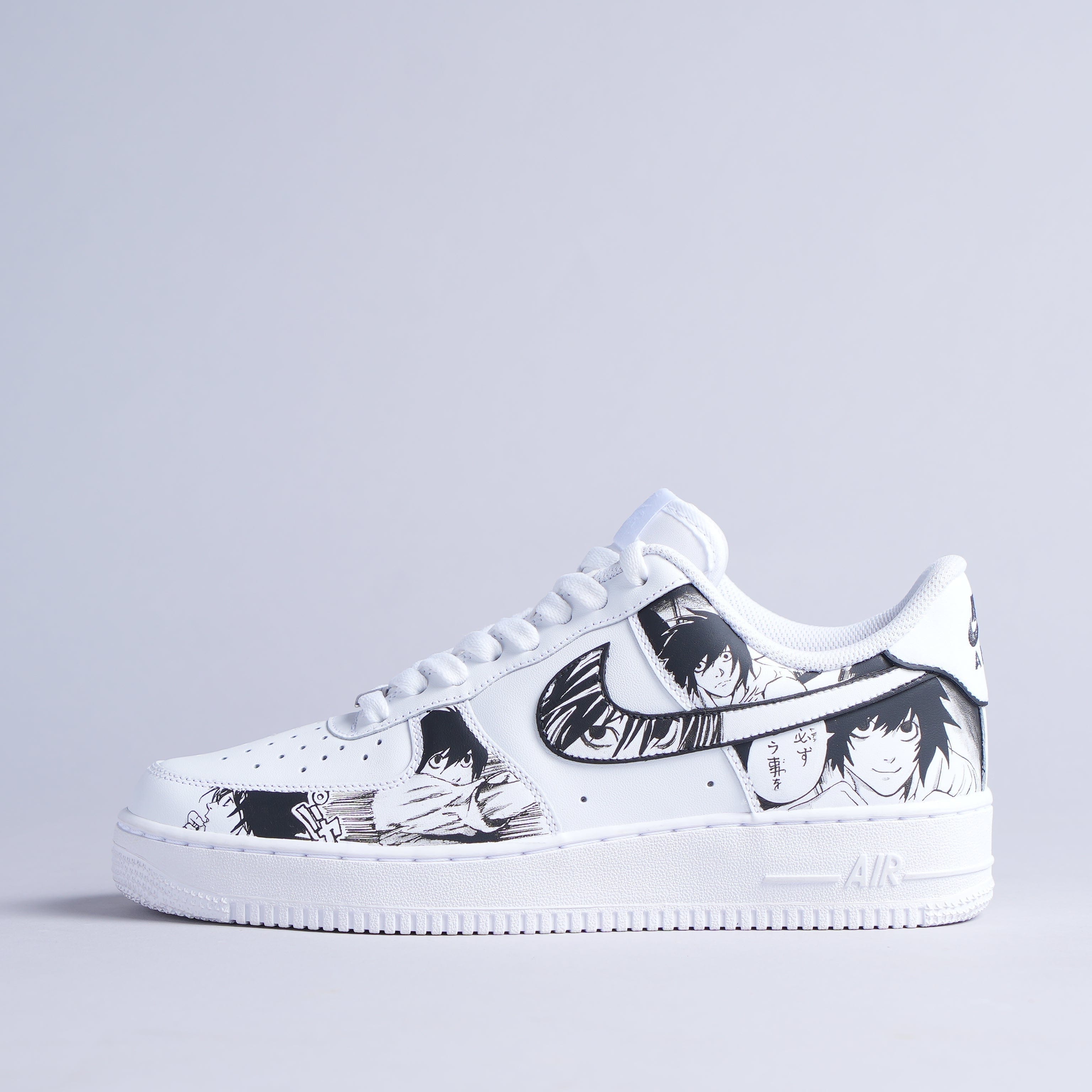 Mdcustoms BLACK DEATH NOTE AF1