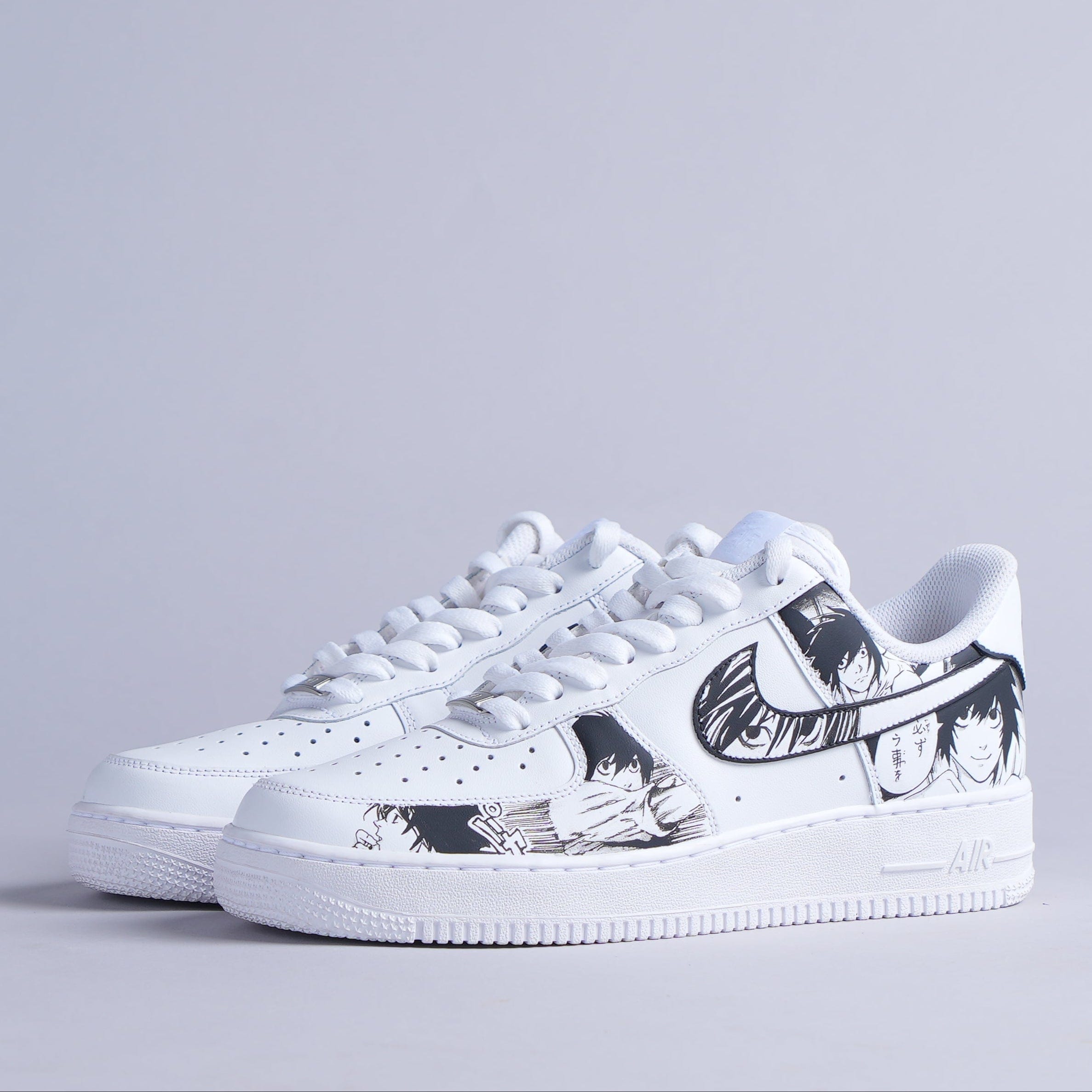Mdcustoms BLACK DEATH NOTE AF1