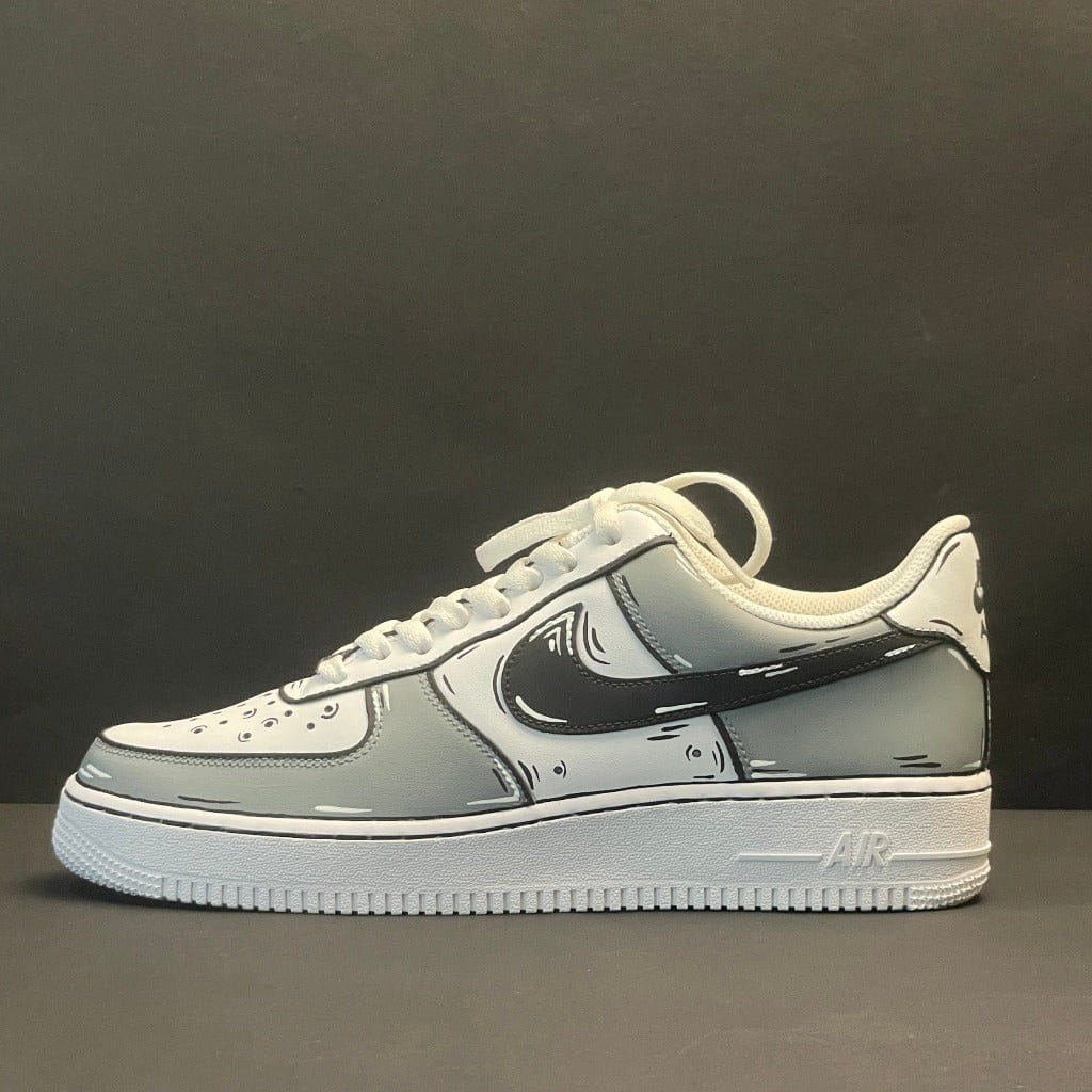 Mdcustoms GREY COMICBOOK AF1
