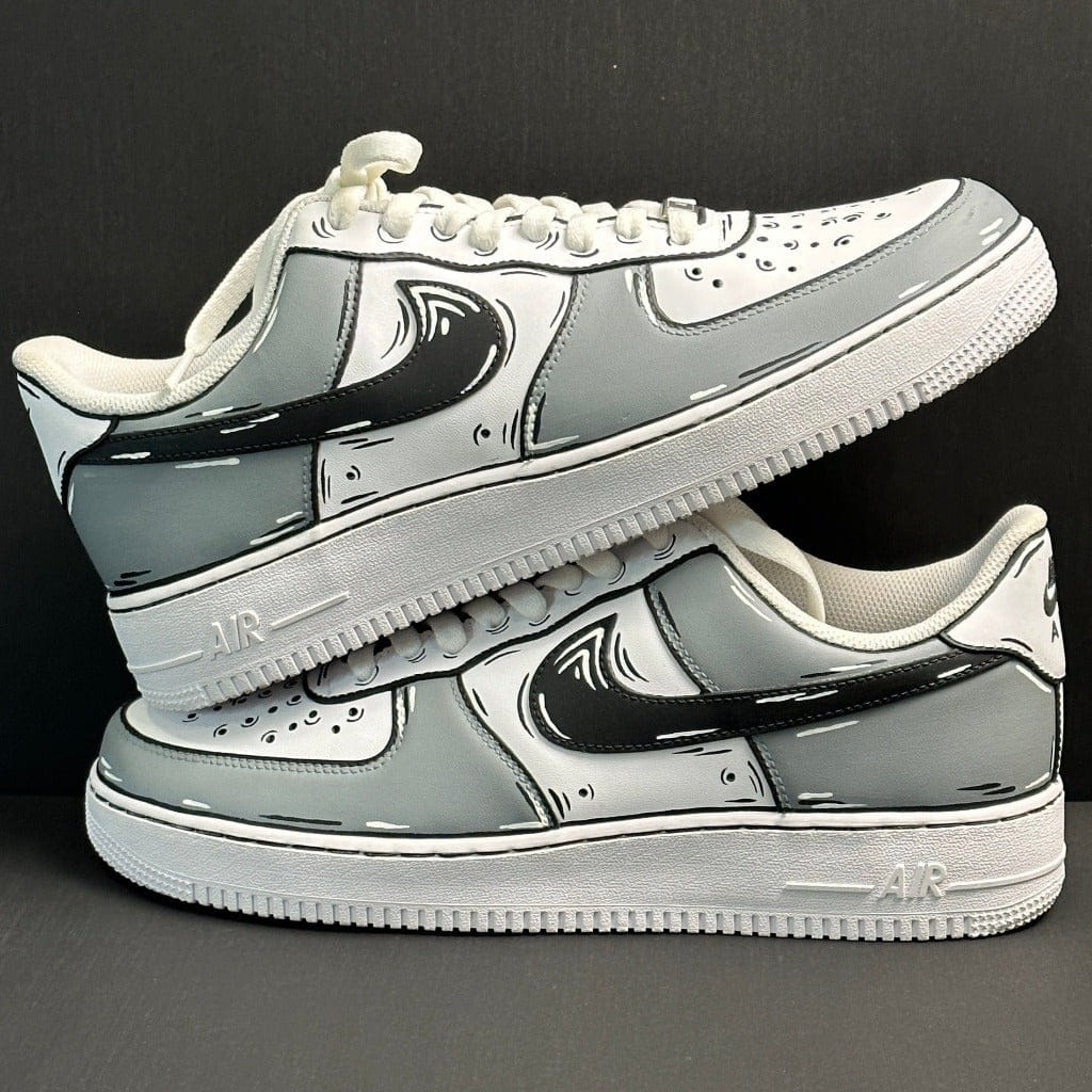 Mdcustoms GREY COMICBOOK AF1