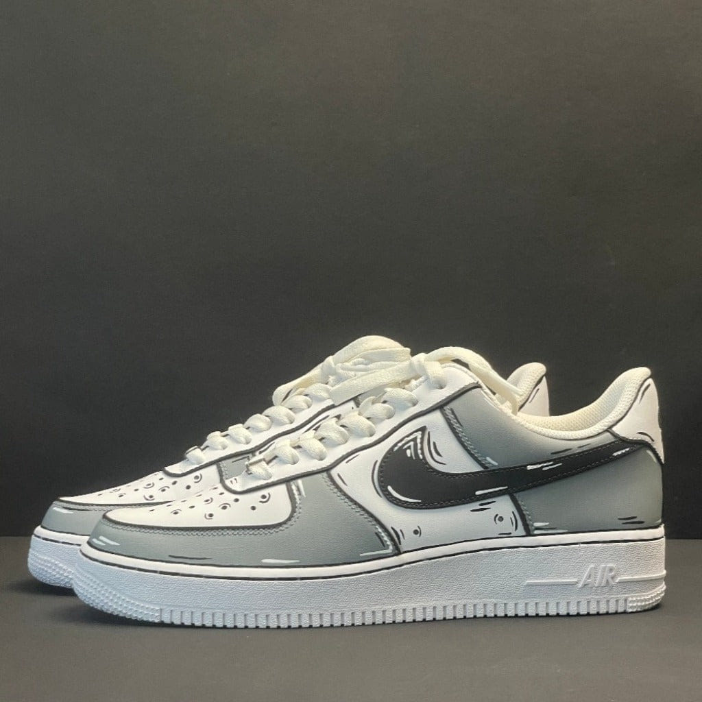 Mdcustoms GREY COMICBOOK AF1