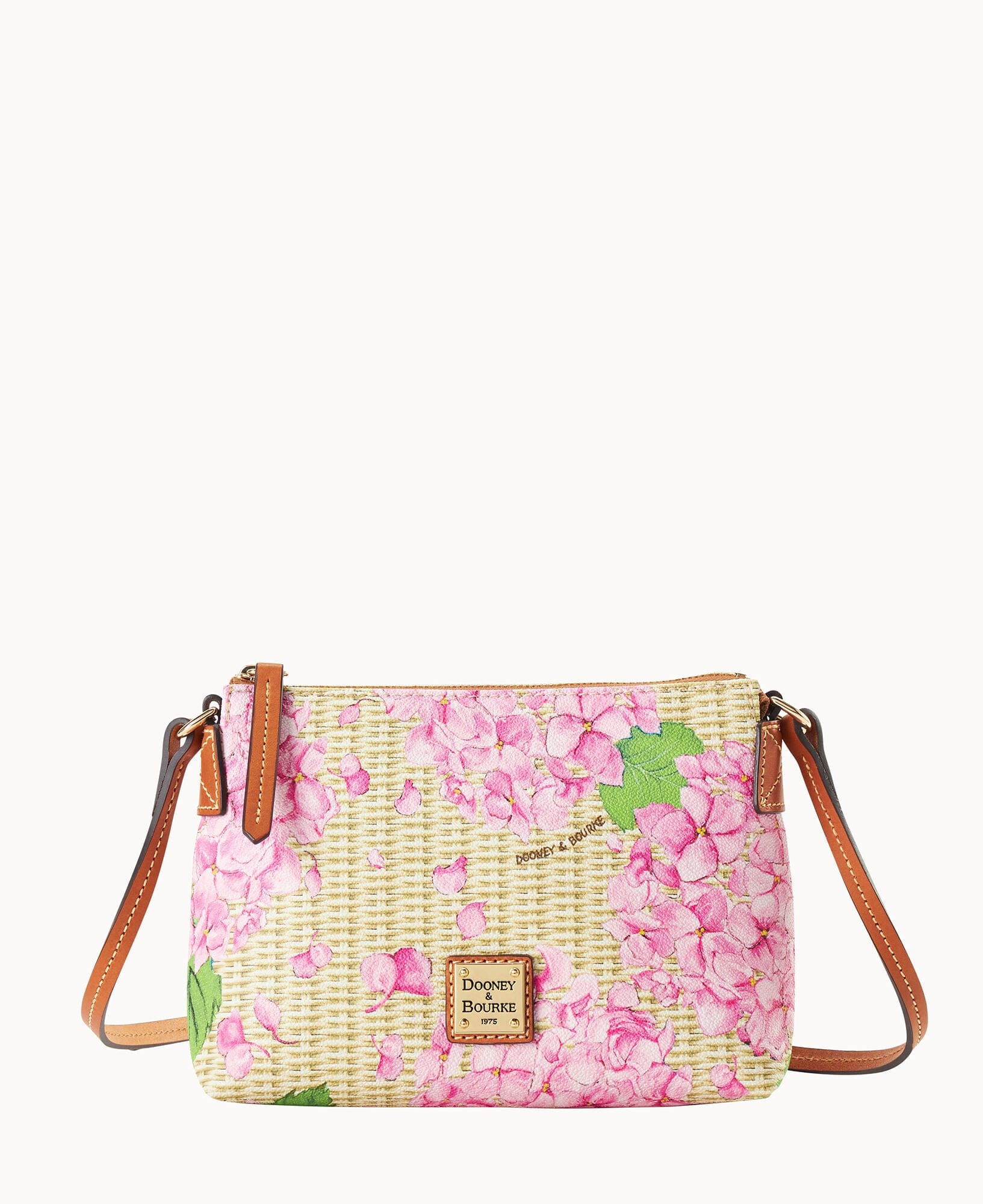 Dooney & Bourke Hydrangea Basketweave Crossbody Pouchette