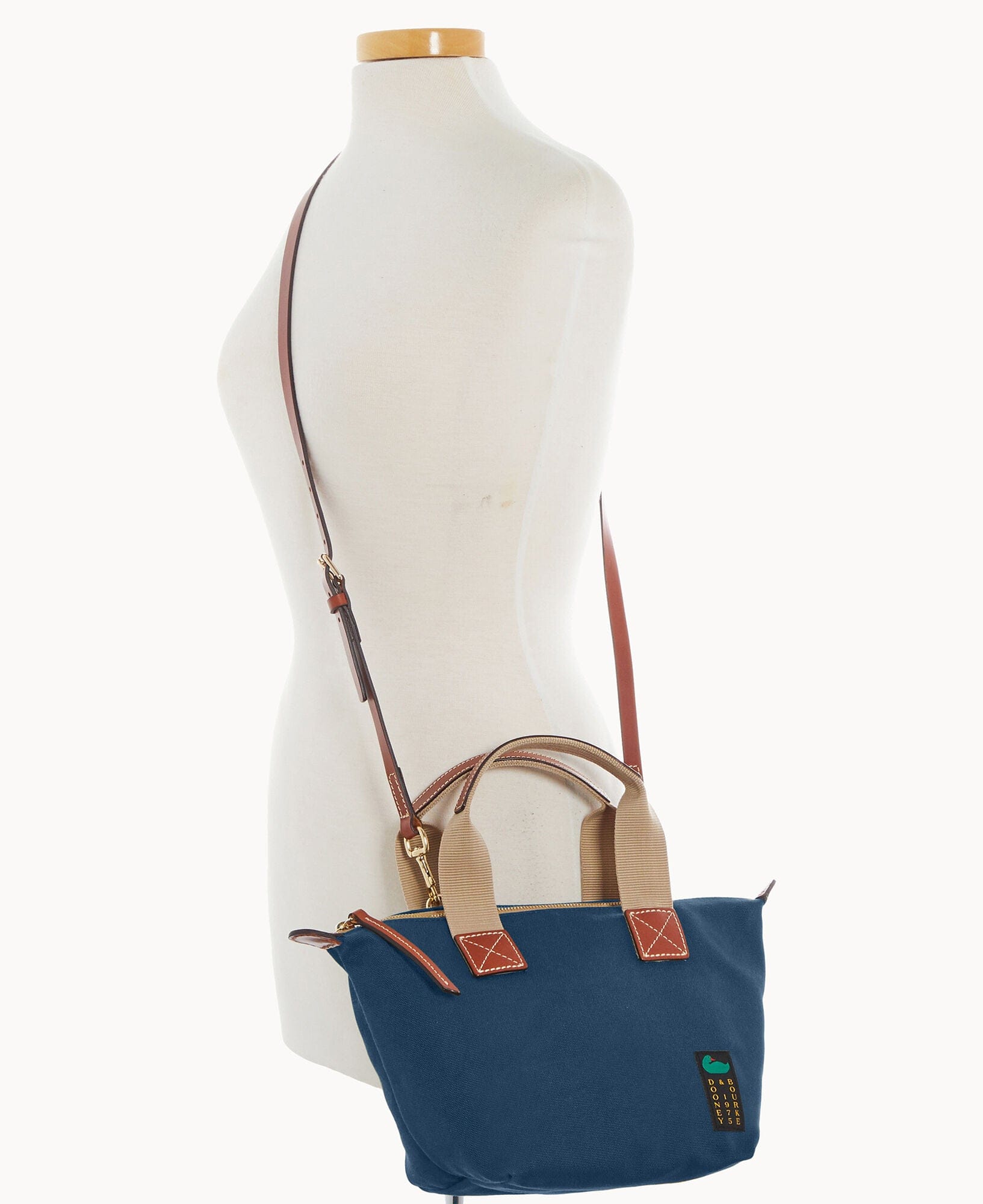 Dooney & Bourke Canvas Crossbody Satchel 20