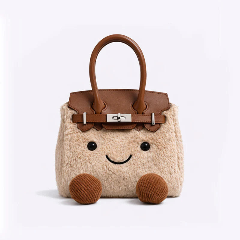 Myfunity The Jollypuff Plush Mini Handbag