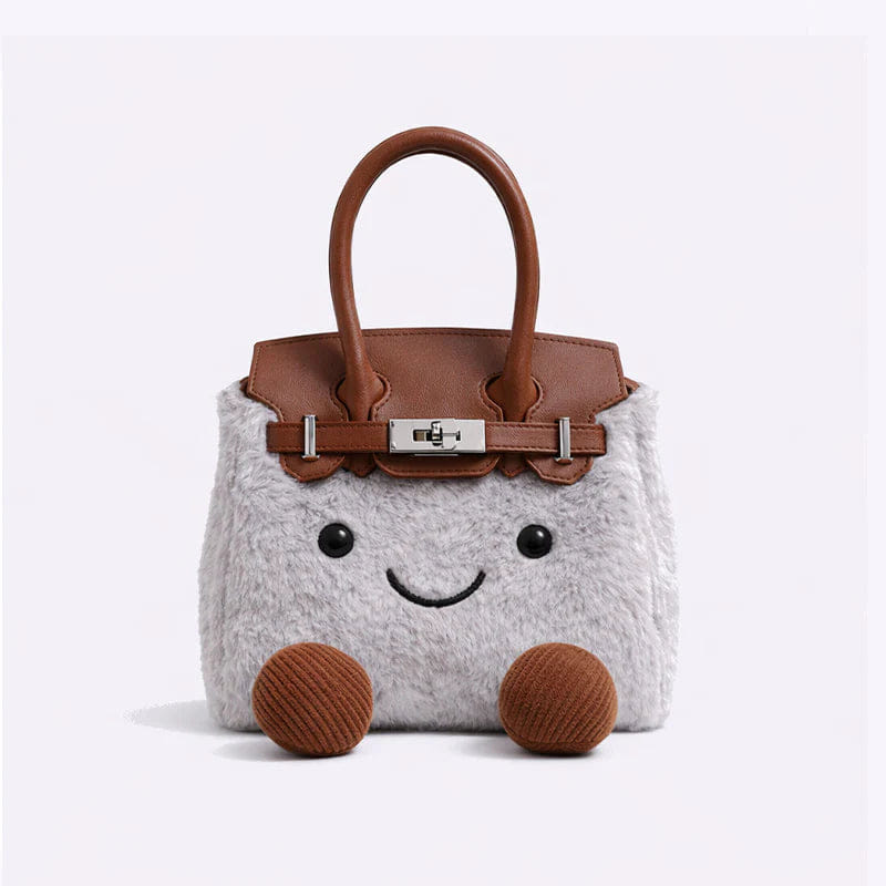 Myfunity The Jollypuff Plush Mini Handbag