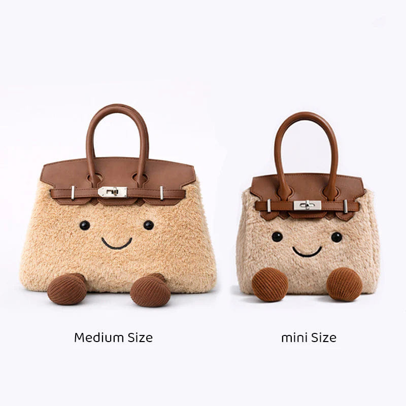 Myfunity The Jollypuff Plush Mini Handbag