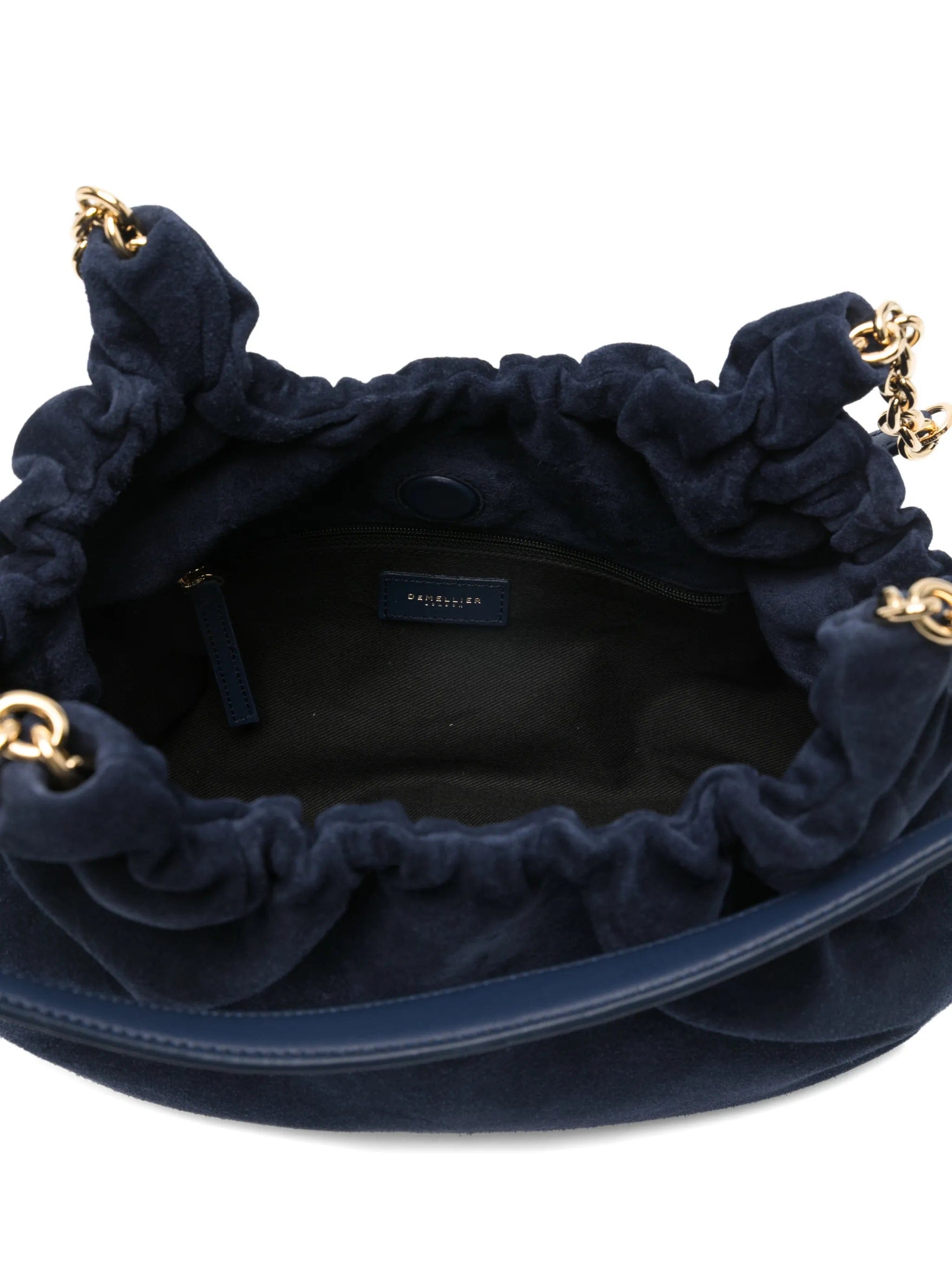 Demellier midi Miami suede shoulder bag