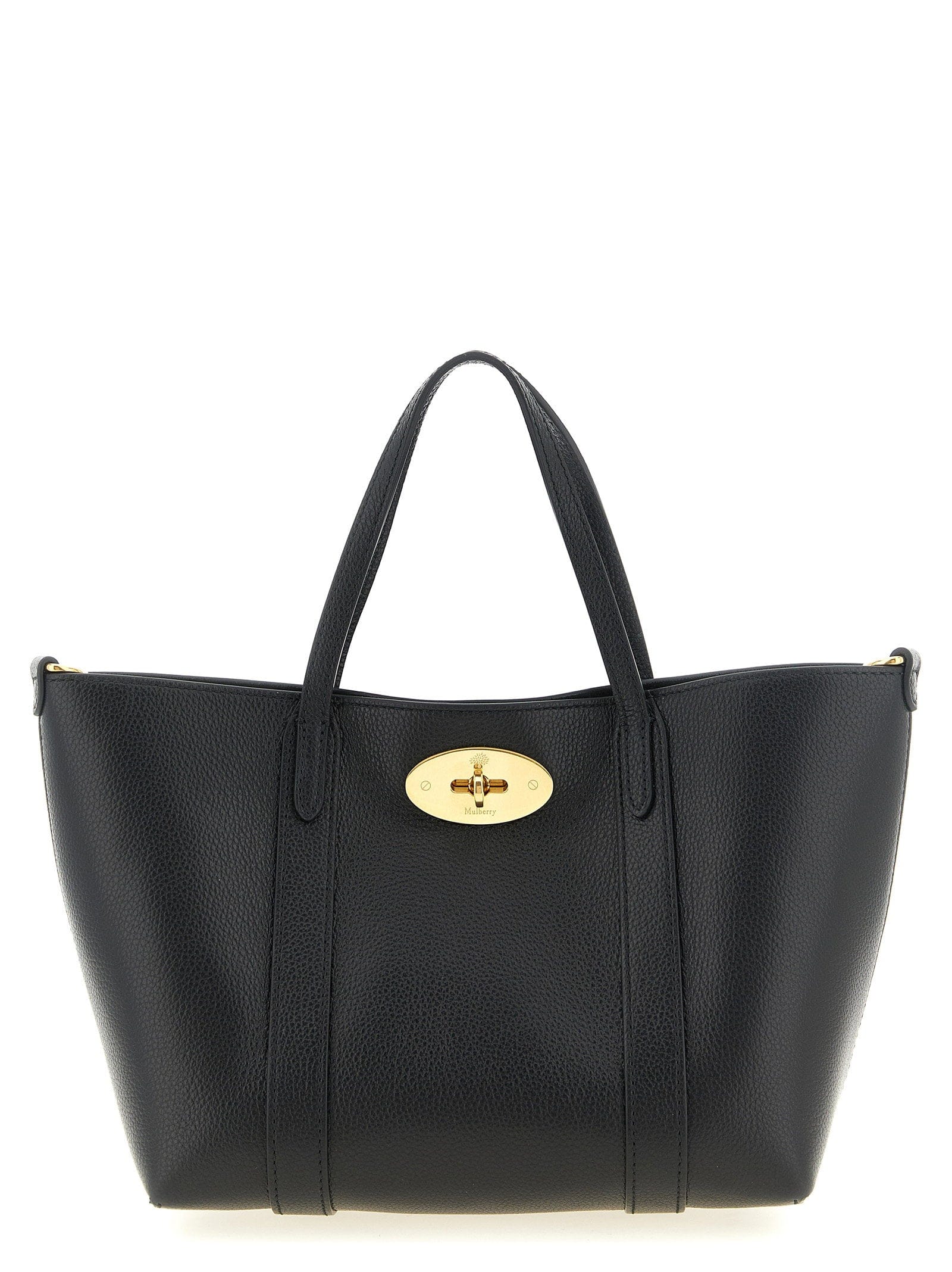 Mulberry Bayswater Tote Bag — Black