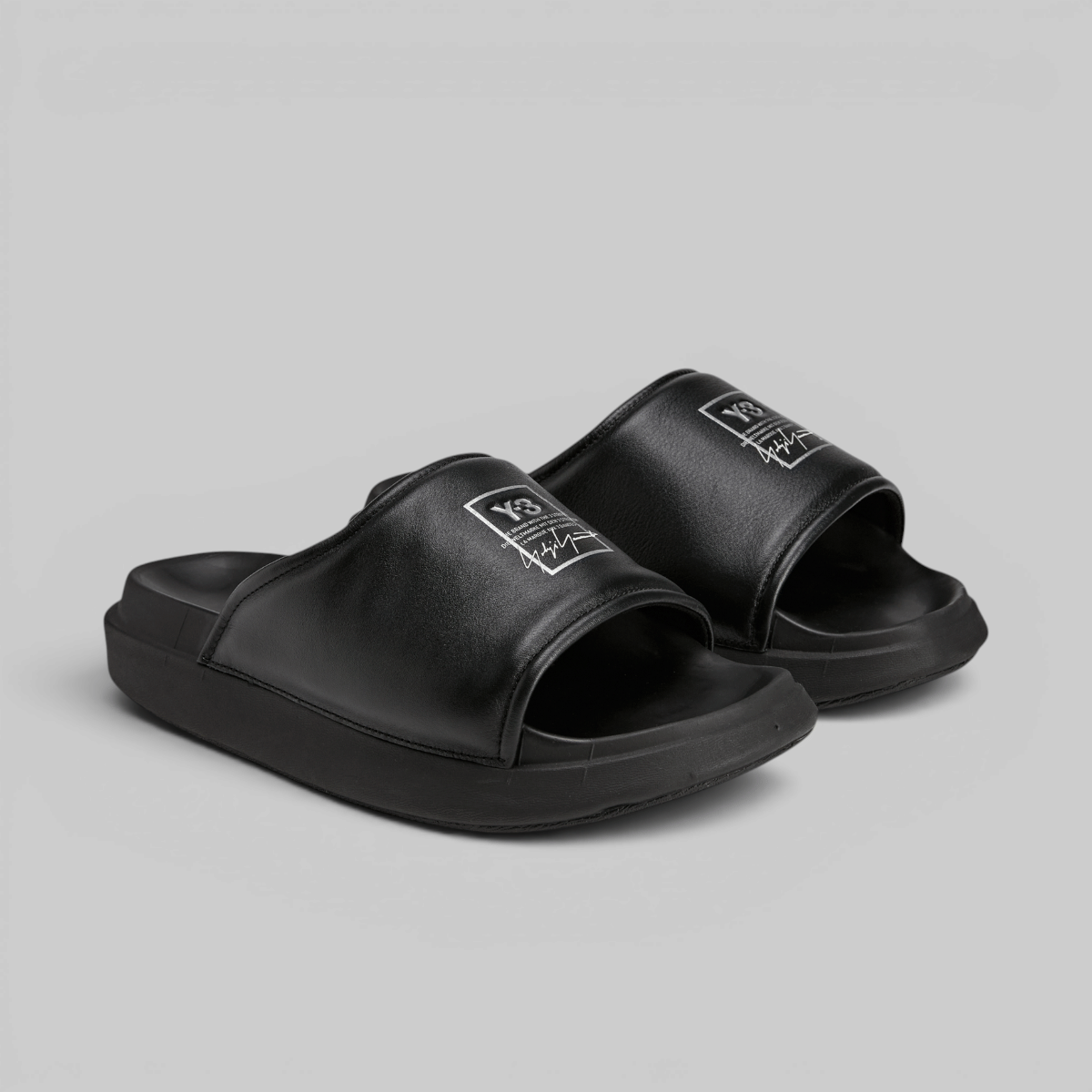 Y-3 Slide - Black