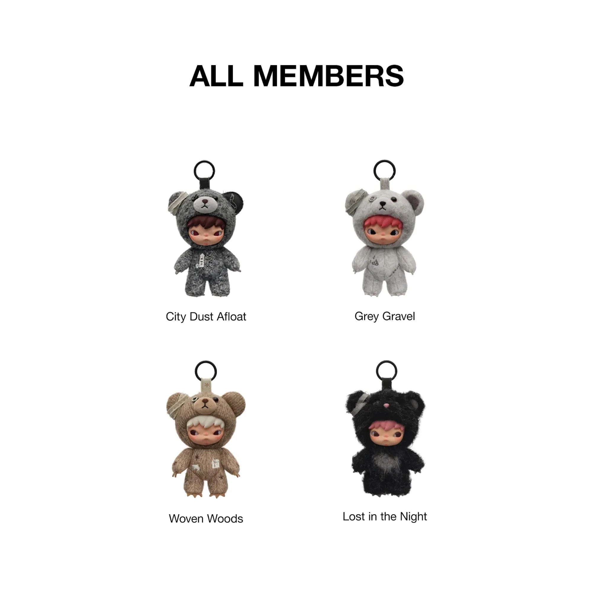 POP MART Hirono Road Journal Series Plush Doll Pendant (Single Blind Box)