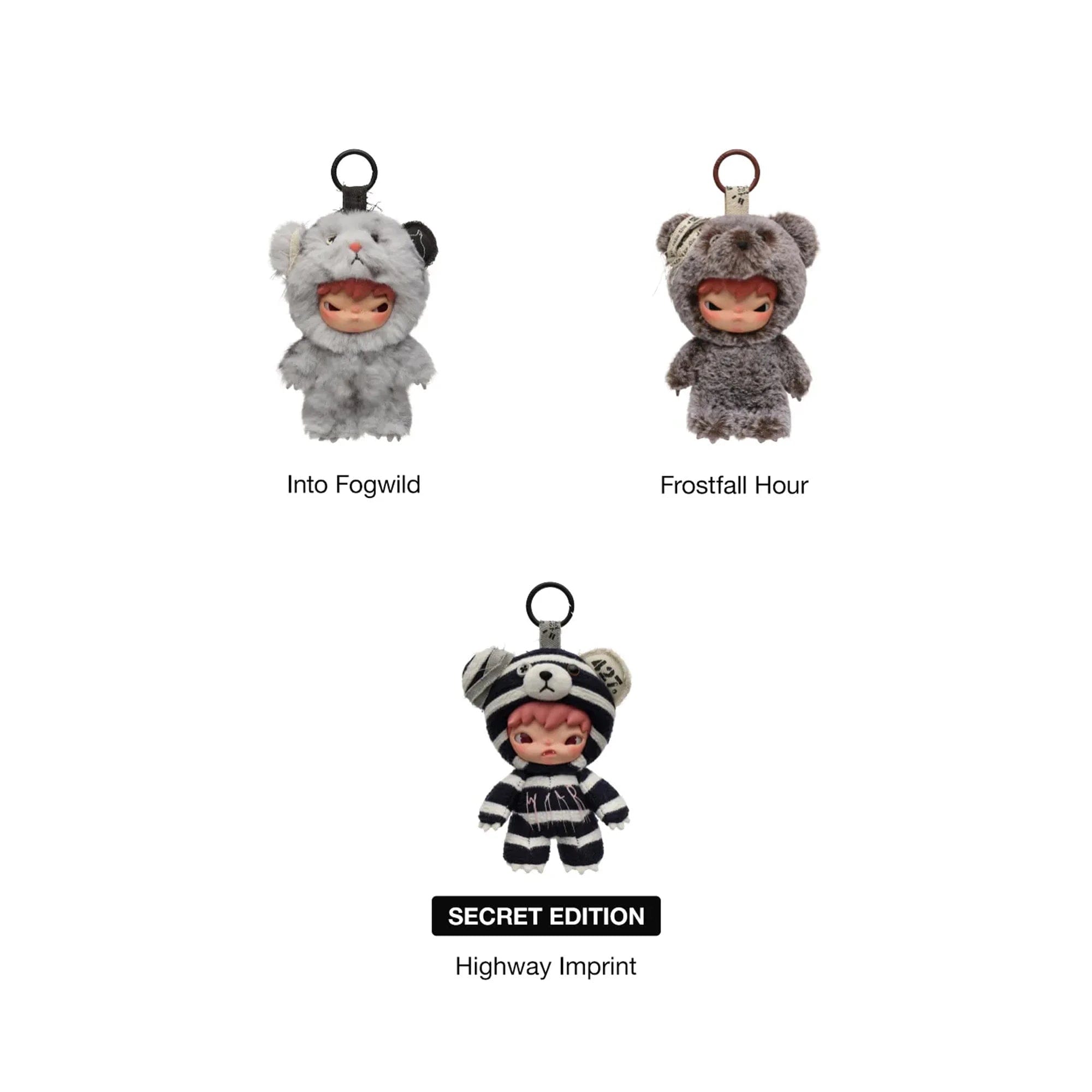 POP MART Hirono Road Journal Series Plush Doll Pendant (Single Blind Box)