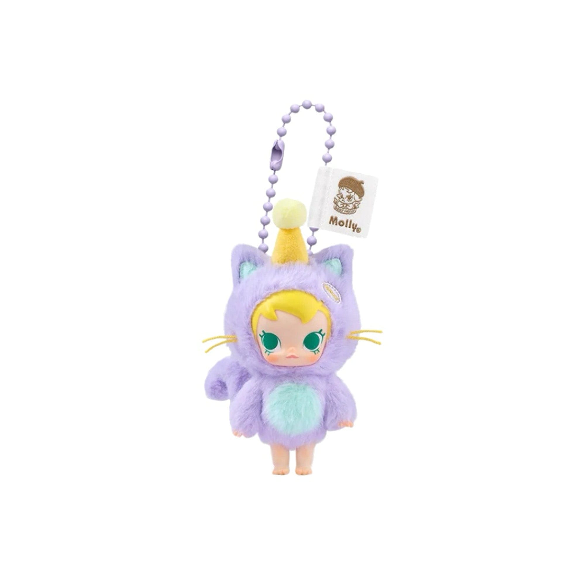POP MART Baby Molly Pocket Friends Series Vinyl Plush Pendant (6 Blind Boxes)