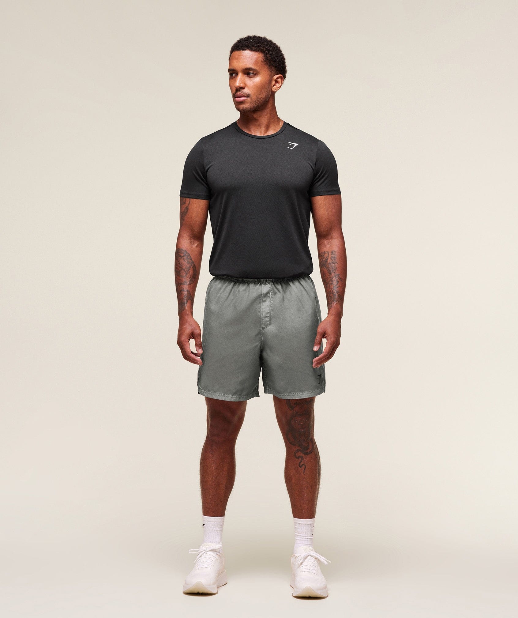 Gymshark Fit Light 7" Shorts Black