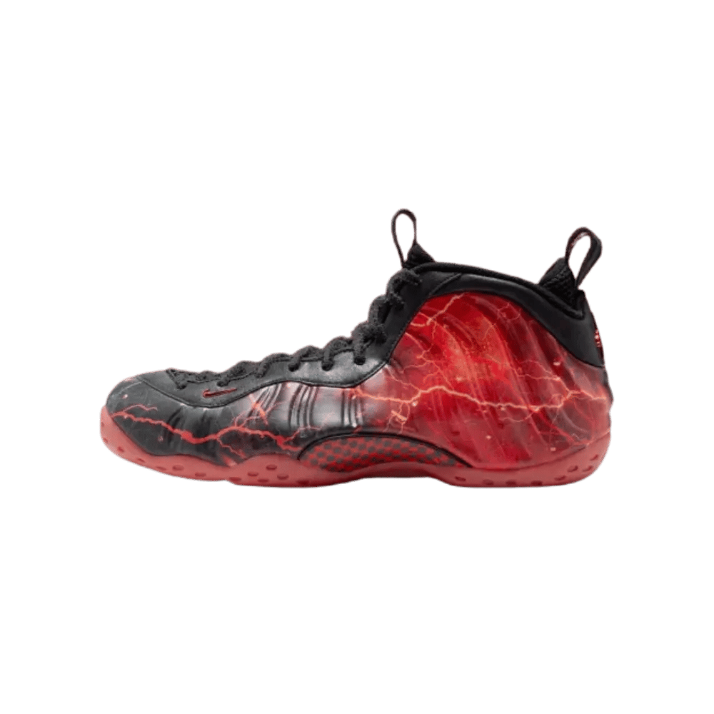 Stranger Things x Nike Air Foamposite One Premium QS Black Bright Crimson