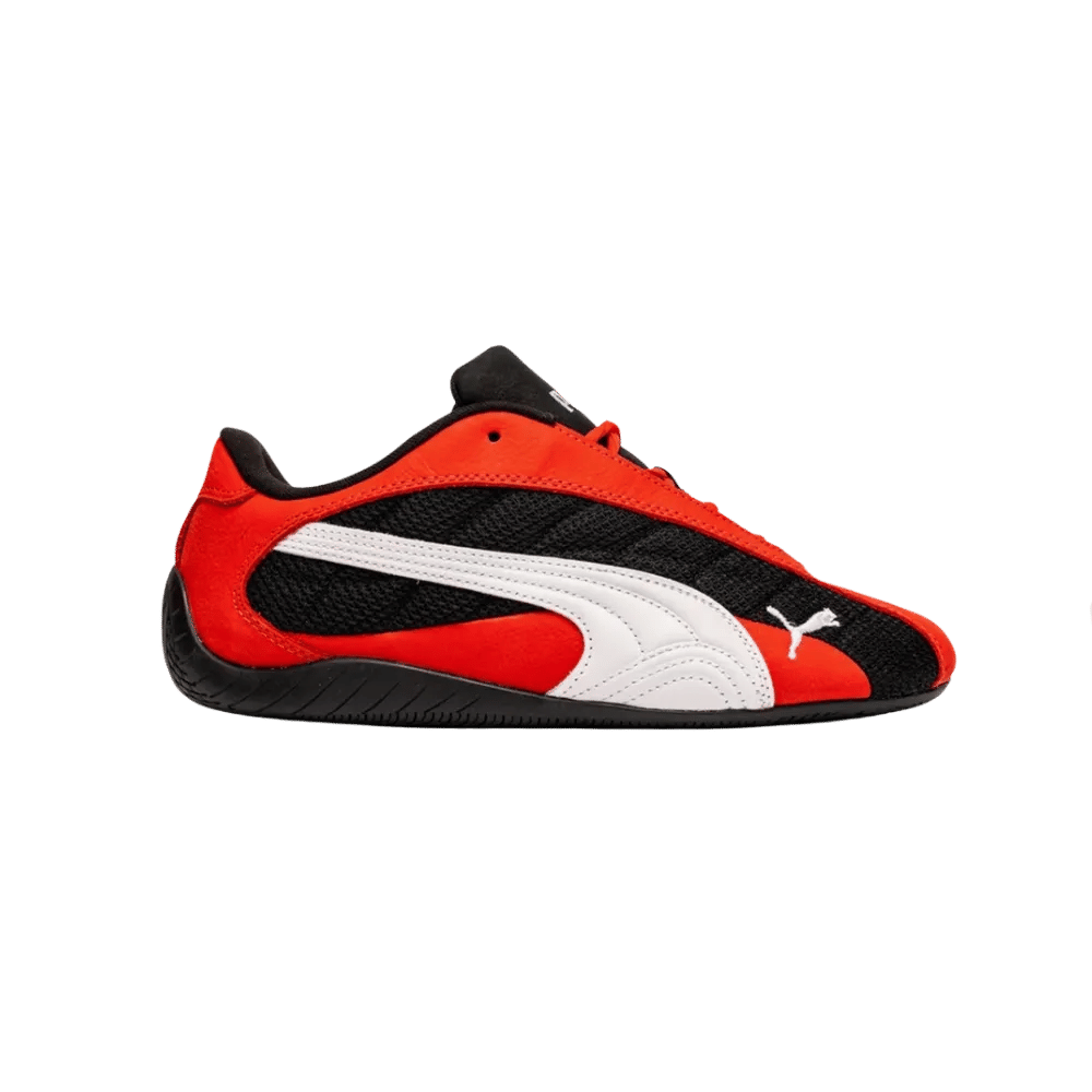WHITE* Puma Speedcat Plus Red White
