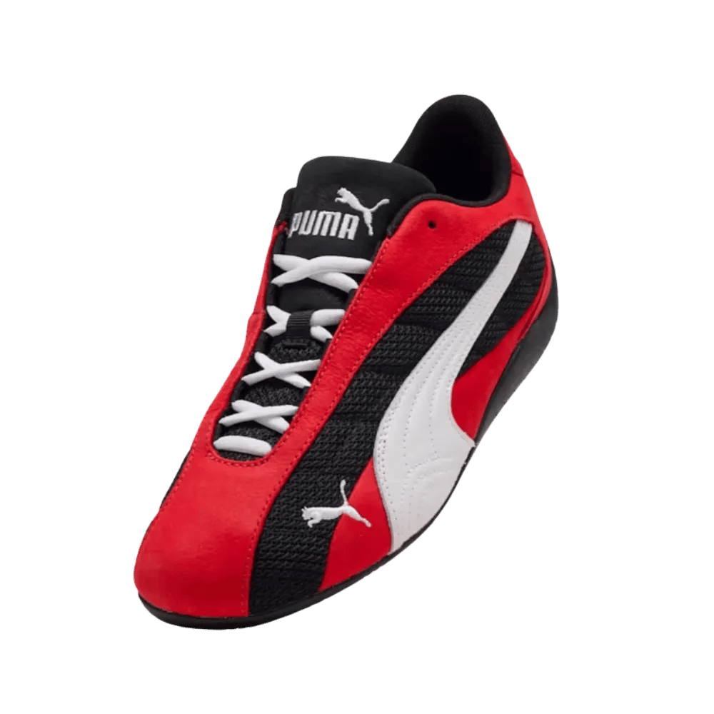 WHITE* Puma Speedcat Plus Red White